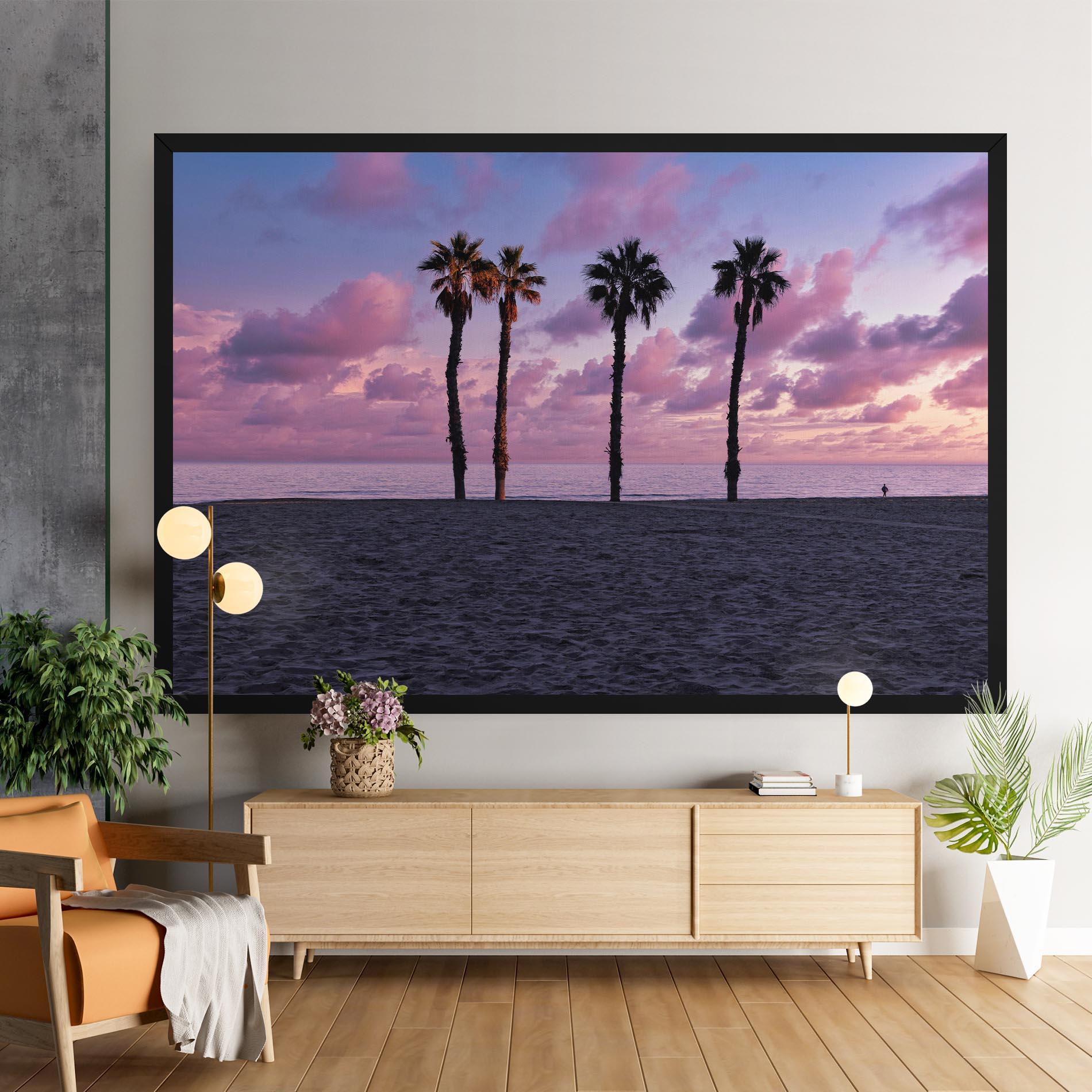 Картина на платно Palm Trees Beach mockup 9