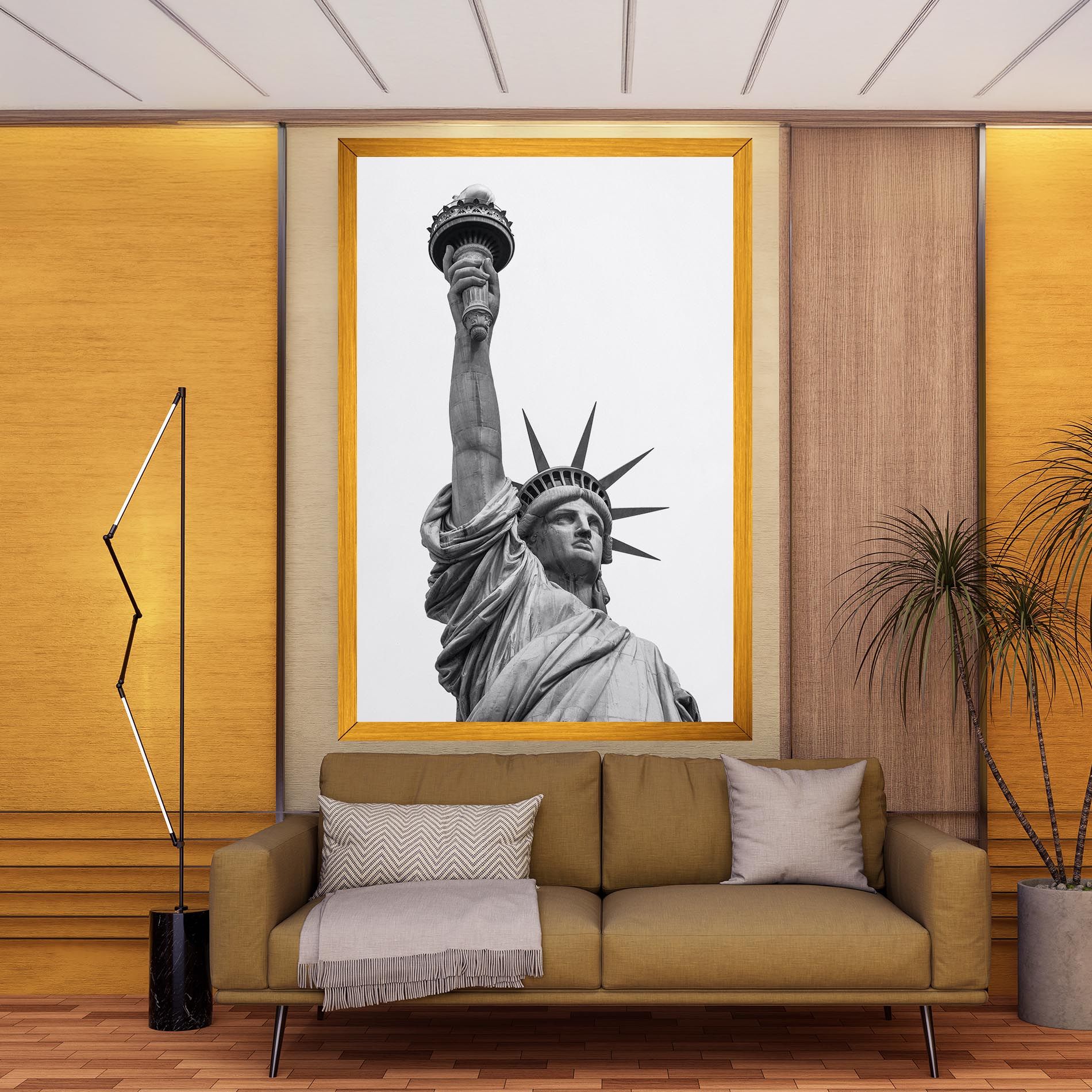 Liberty Statue mockup 9