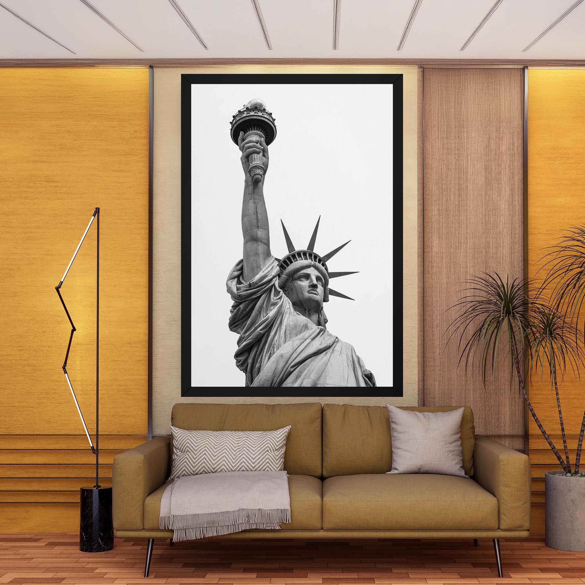 Liberty Statue mockup 9
