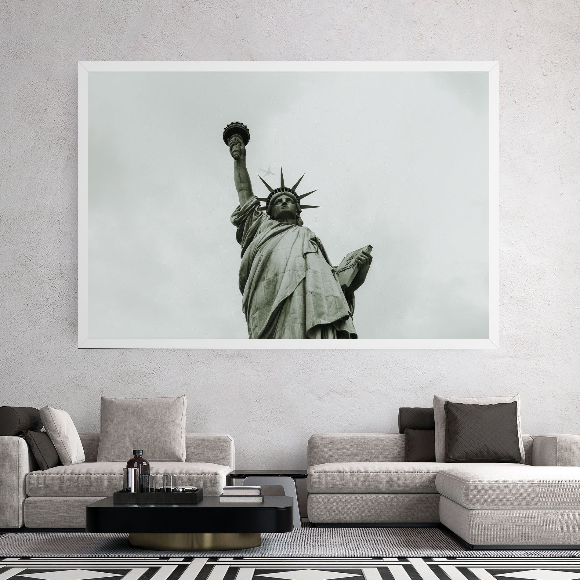 Liberty Statue Day mockup 2