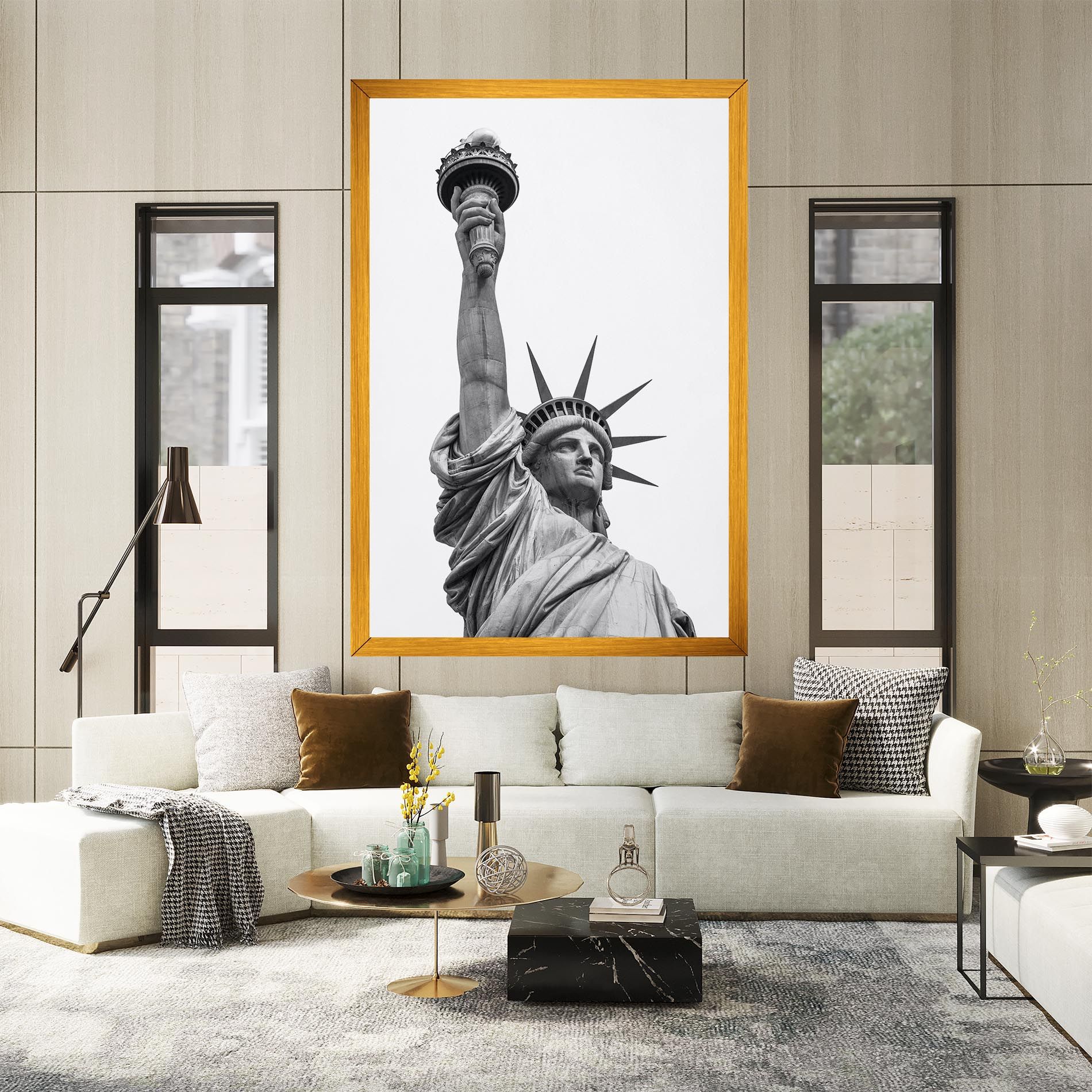 Liberty Statue mockup 2