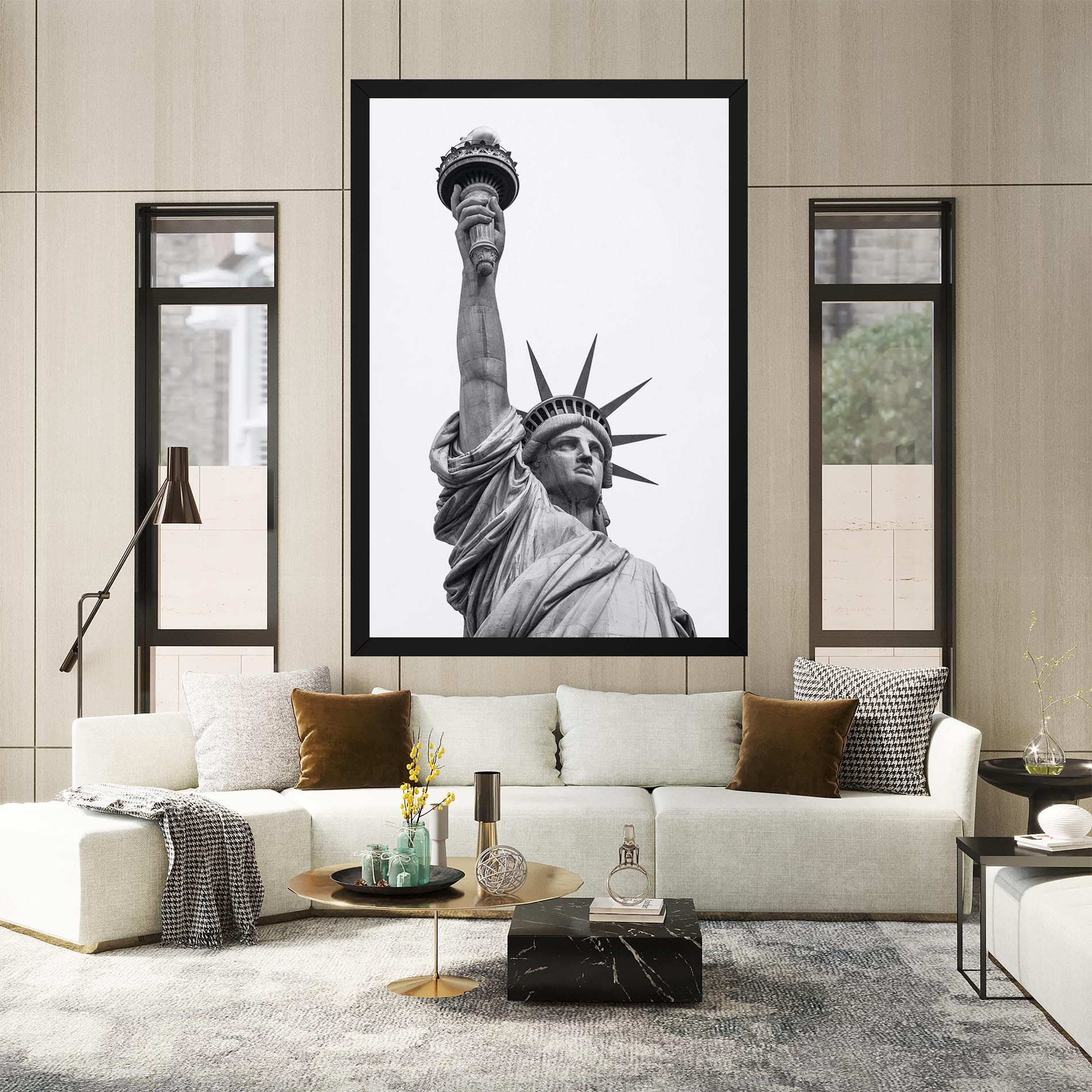 Liberty Statue mockup 2