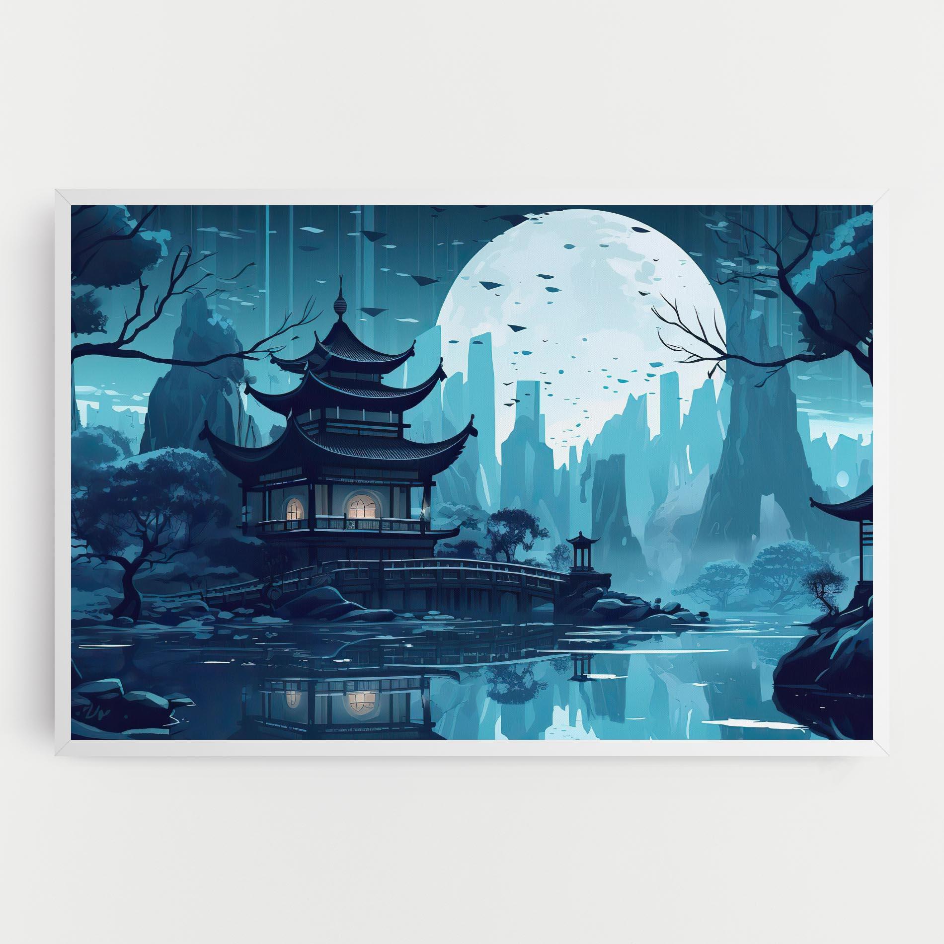 Картина на платно Chinese Cartoon mockup 0