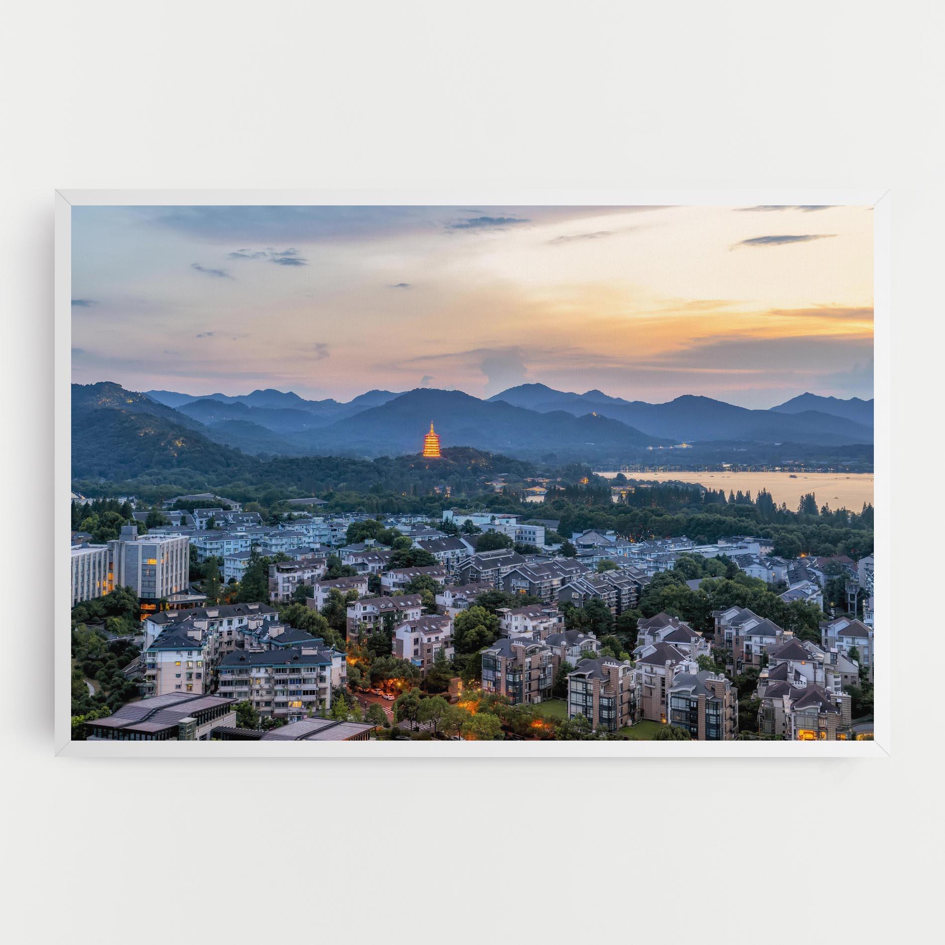 Картина на платно Hangzhou China mockup 0