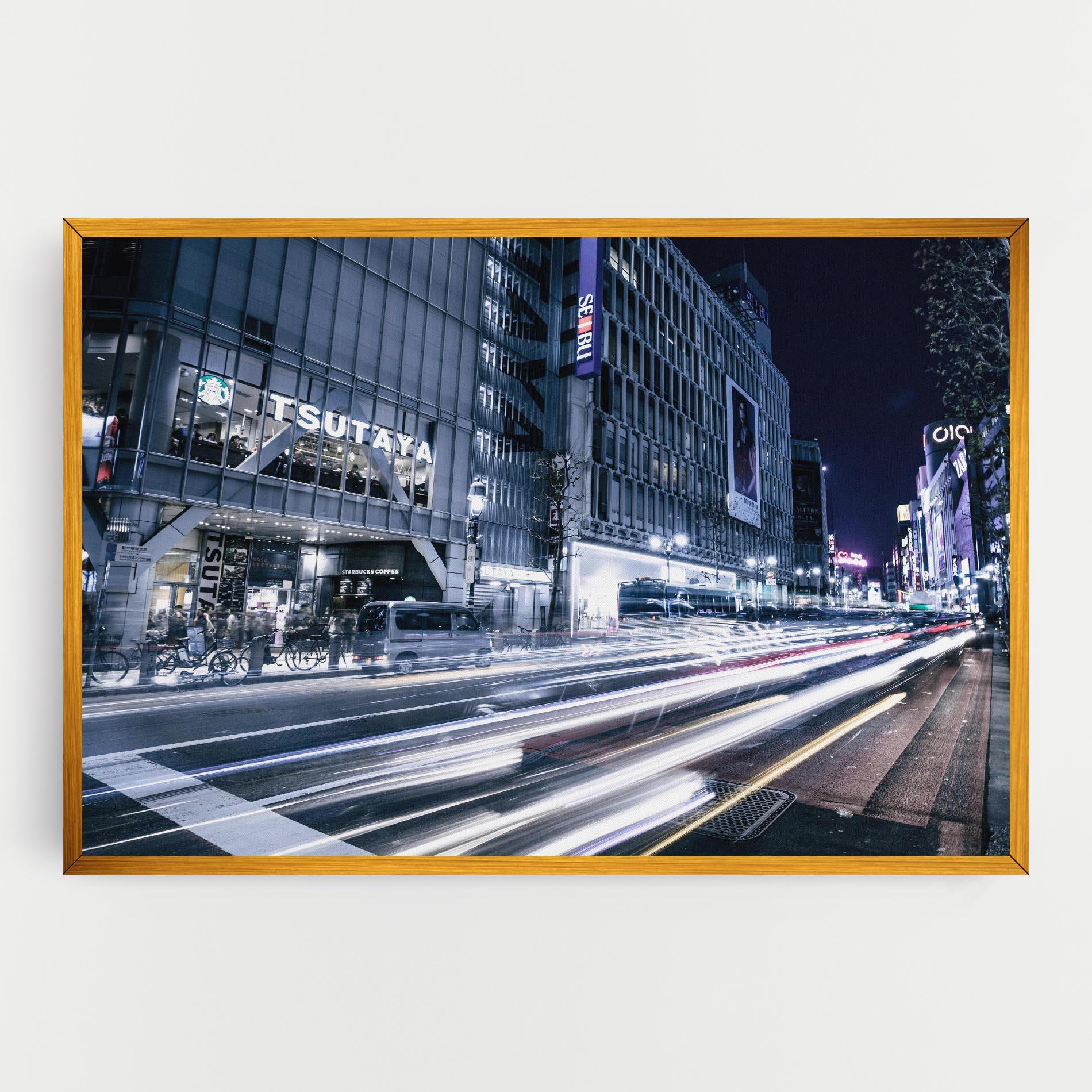 Картина на платно Road Traffic mockup 0