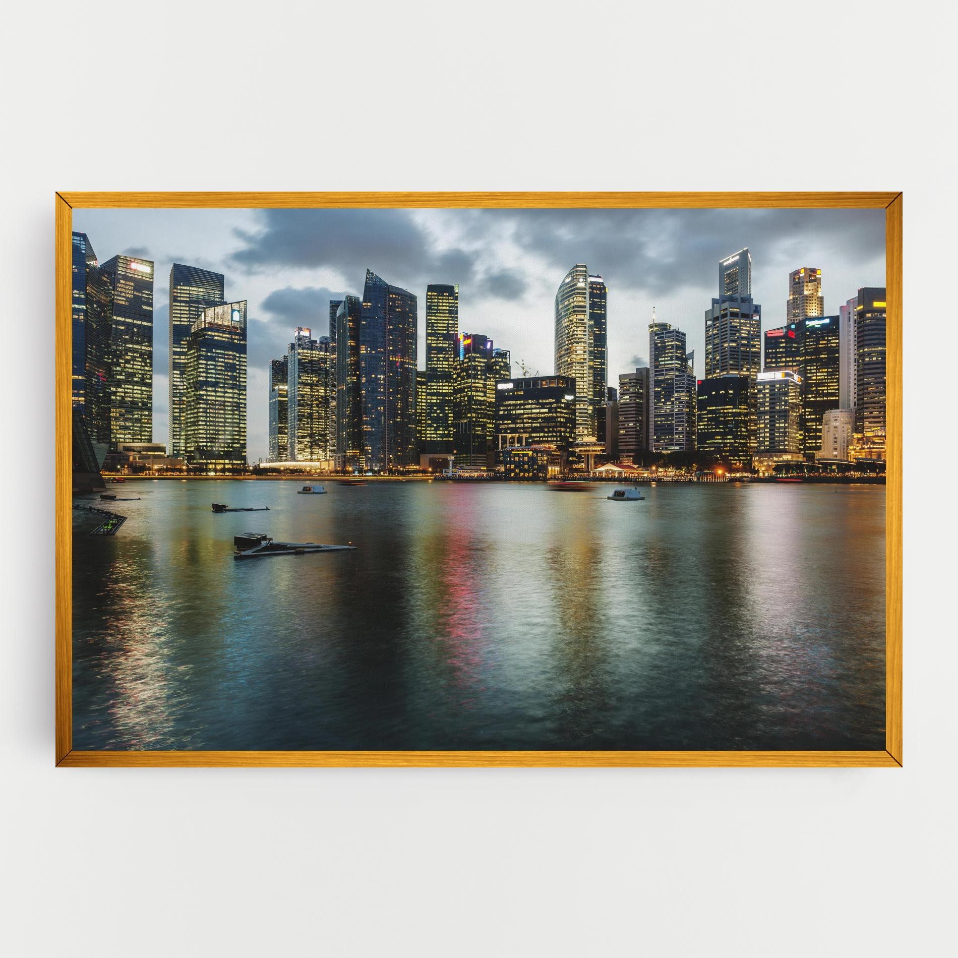 Singapore Skyline mockup 0