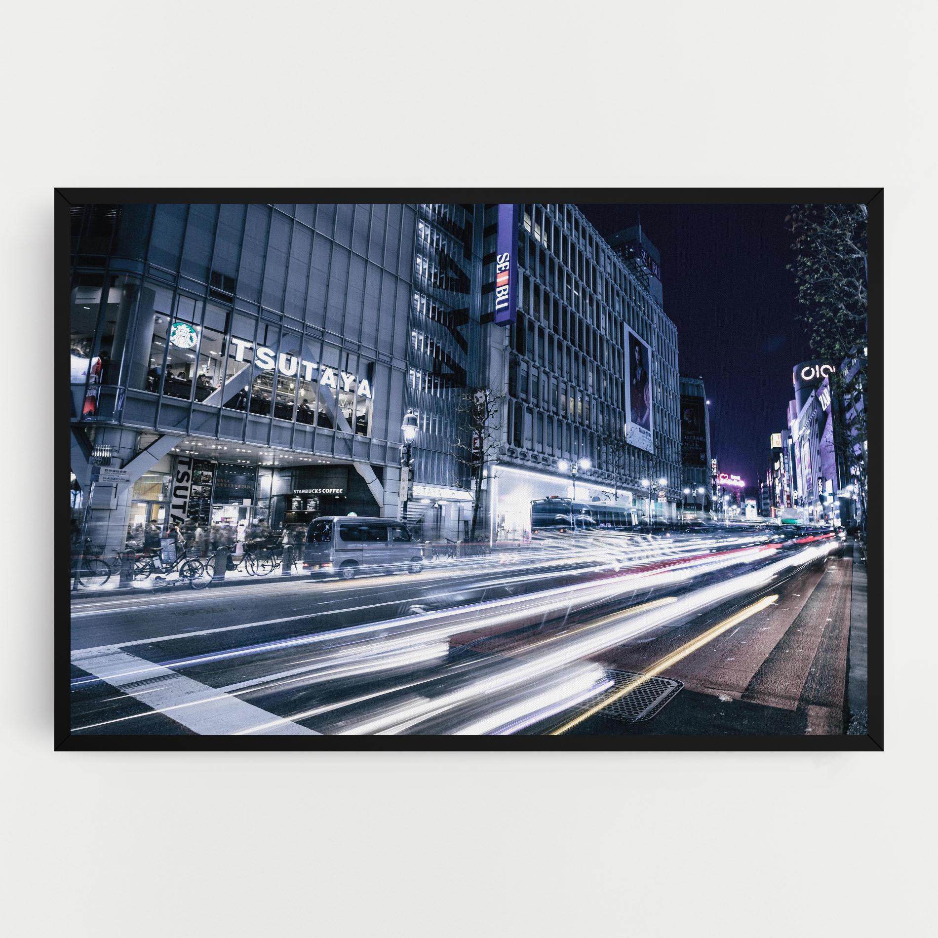 Картина на платно Road Traffic mockup 0