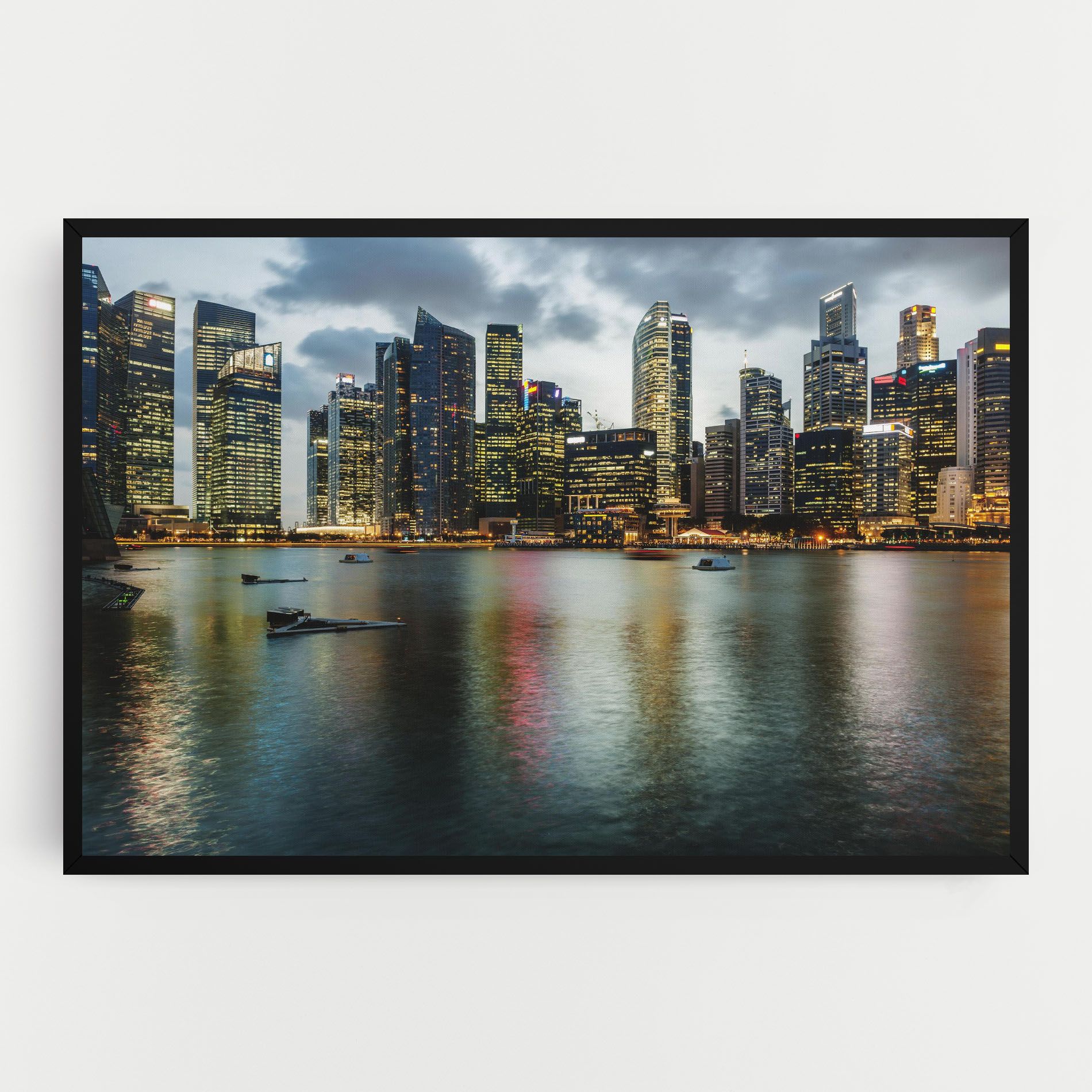 Singapore Skyline mockup 0