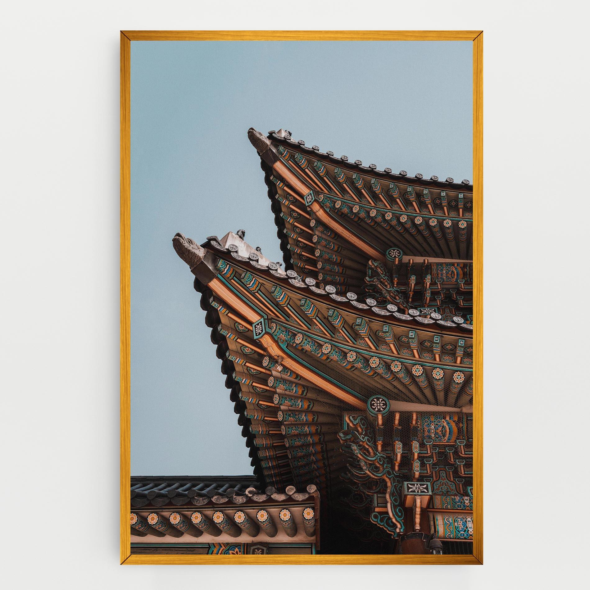 Картина на платно Gyeongbokgung mockup 0