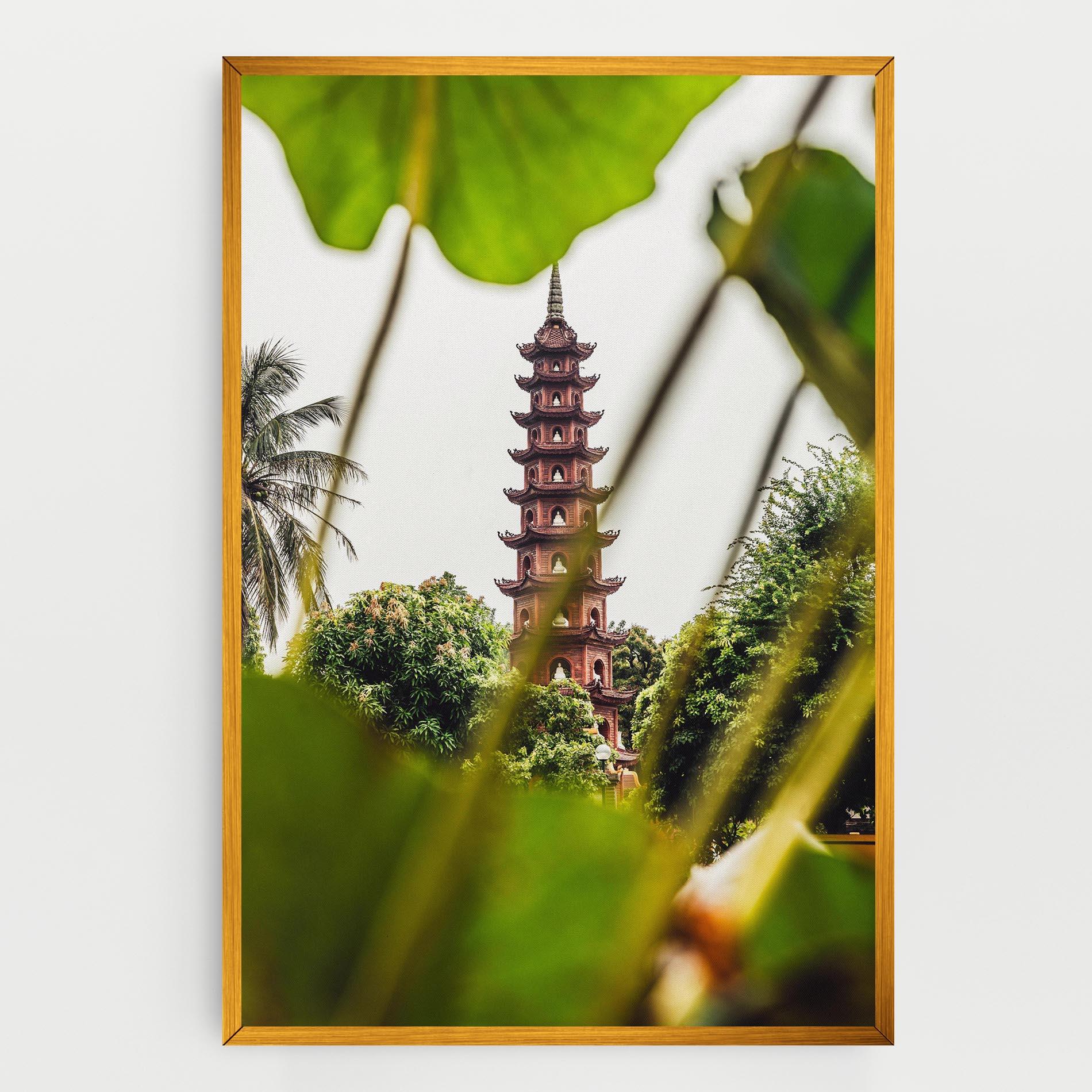 Картина на платно Tran Quoc Pagoda mockup 0