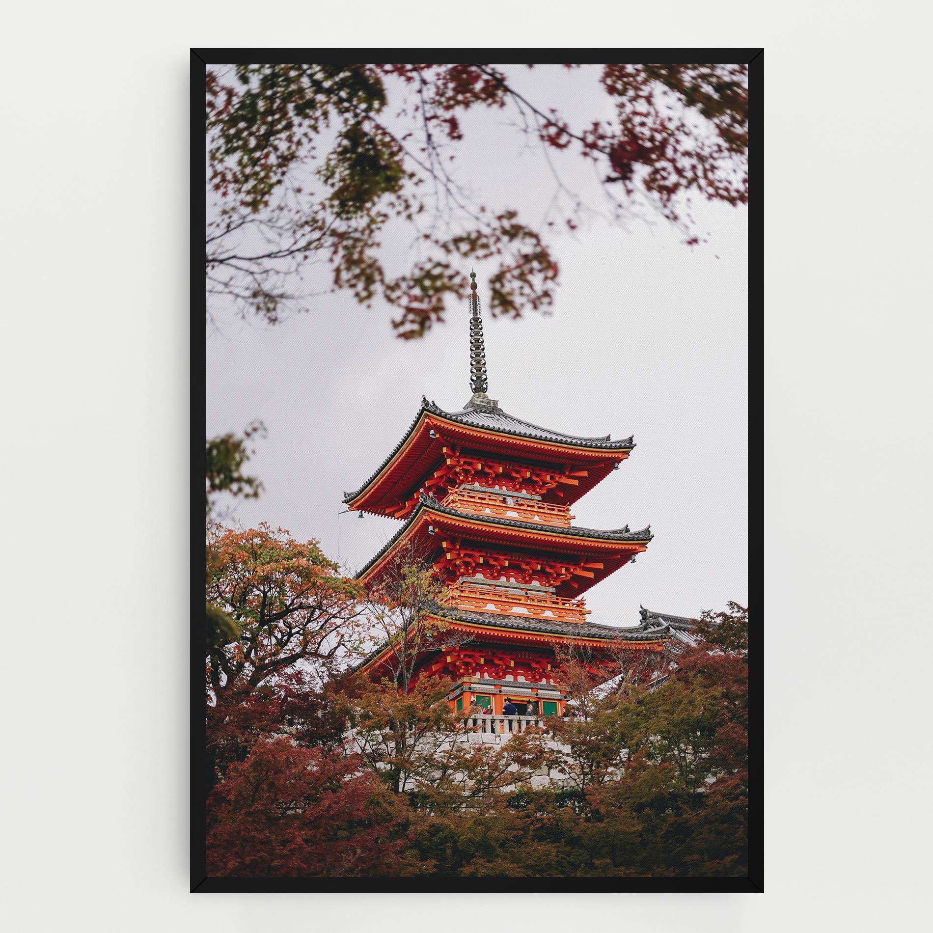 Картина на платно Kiyomizu Dera mockup 0