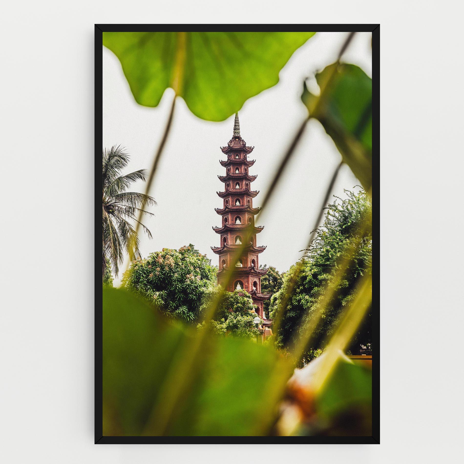 Картина на платно Tran Quoc Pagoda mockup 0