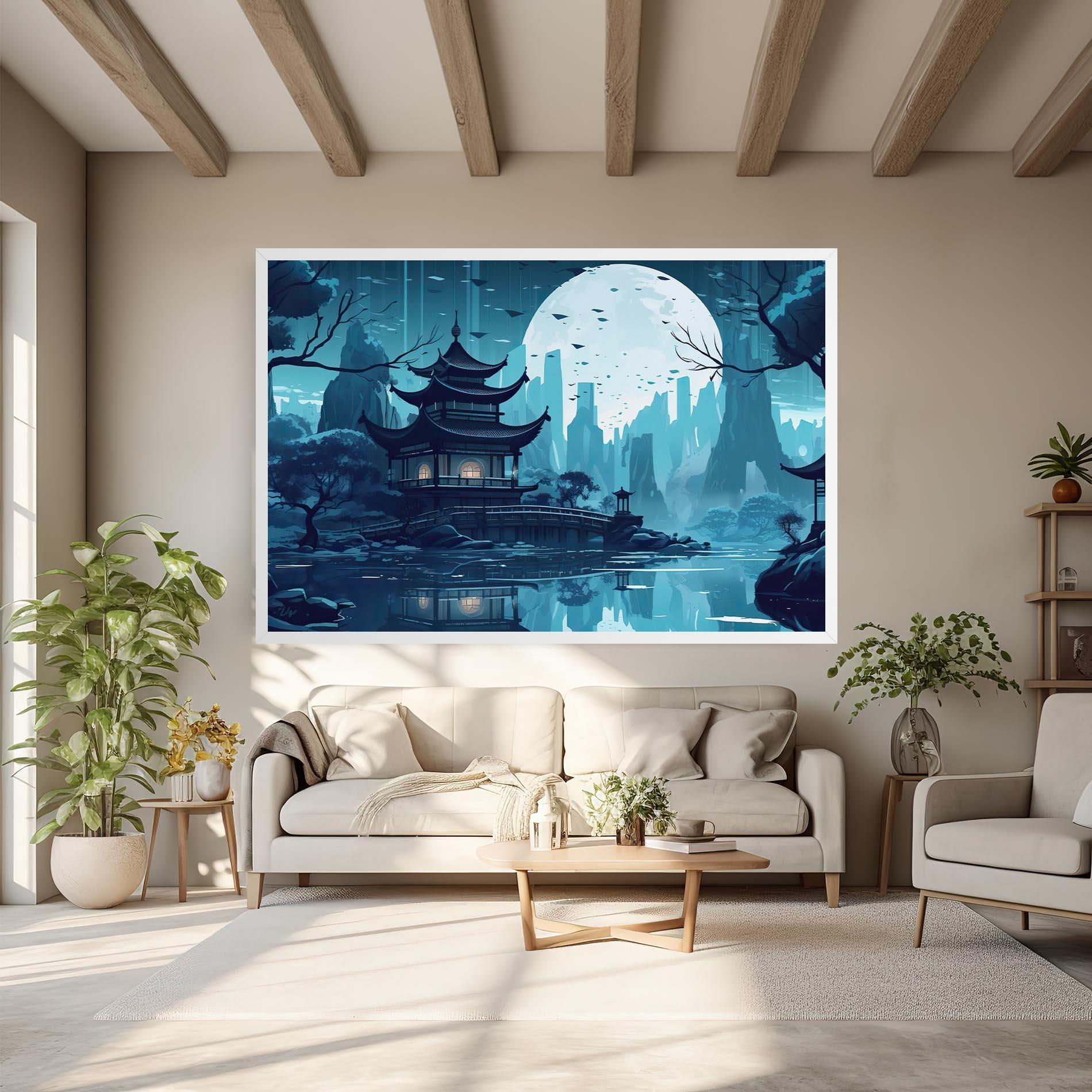 Картина на платно Chinese Cartoon mockup 6