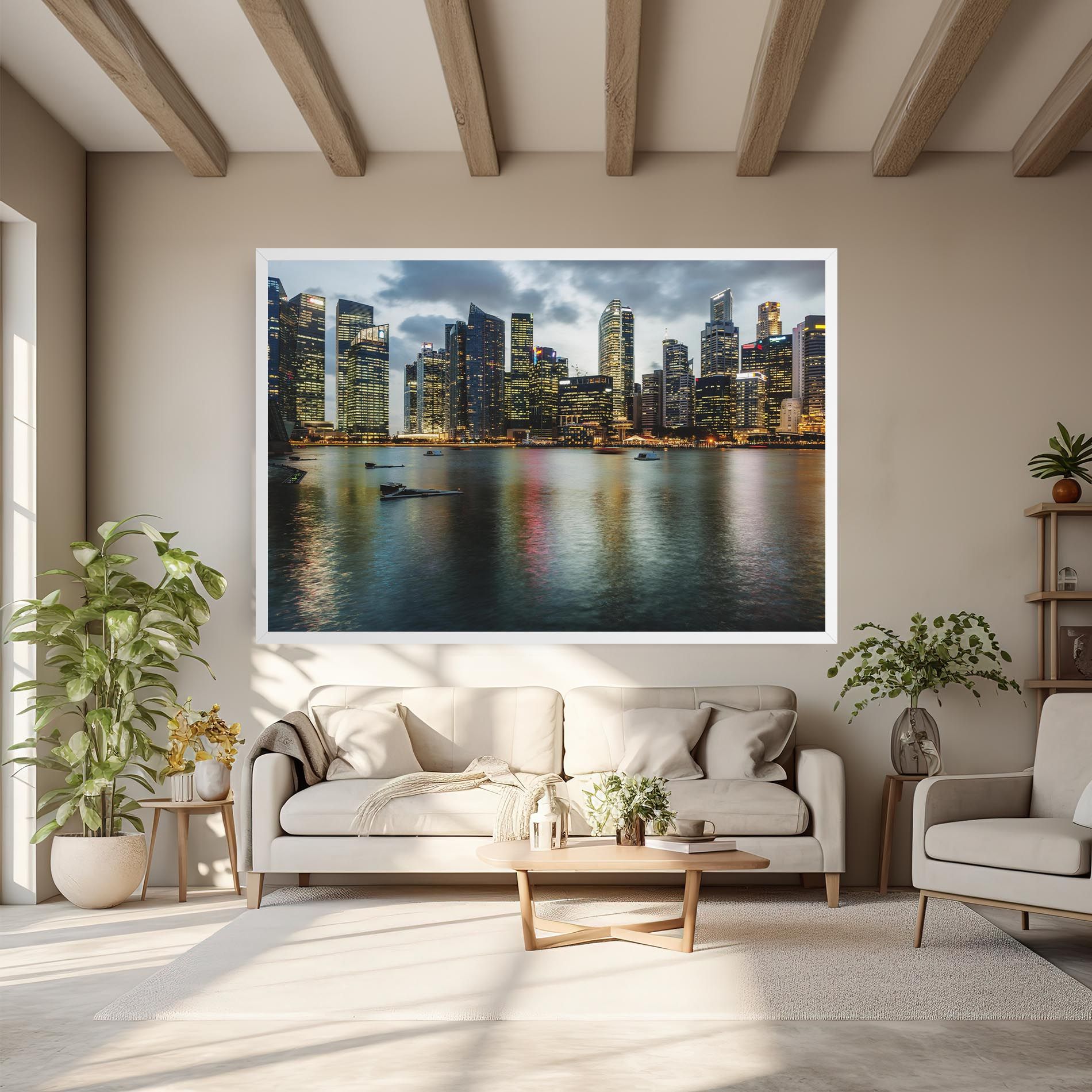 Singapore Skyline mockup 6