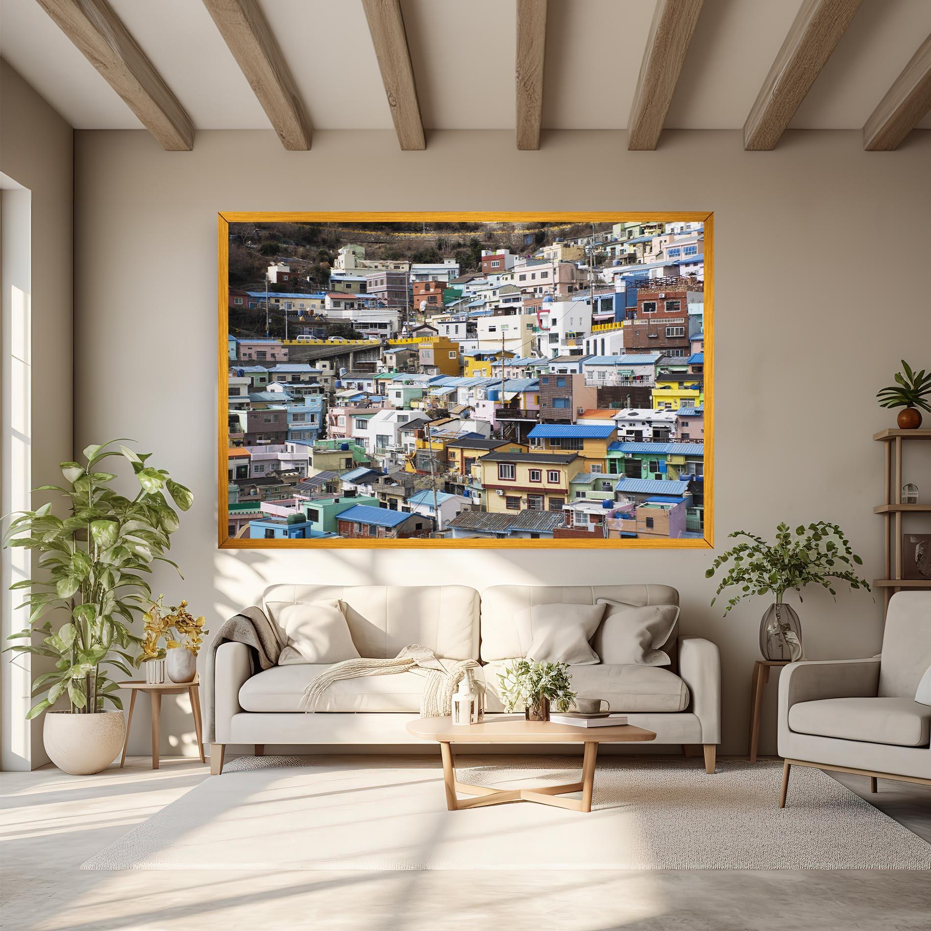 Картина на платно South Korea mockup 6