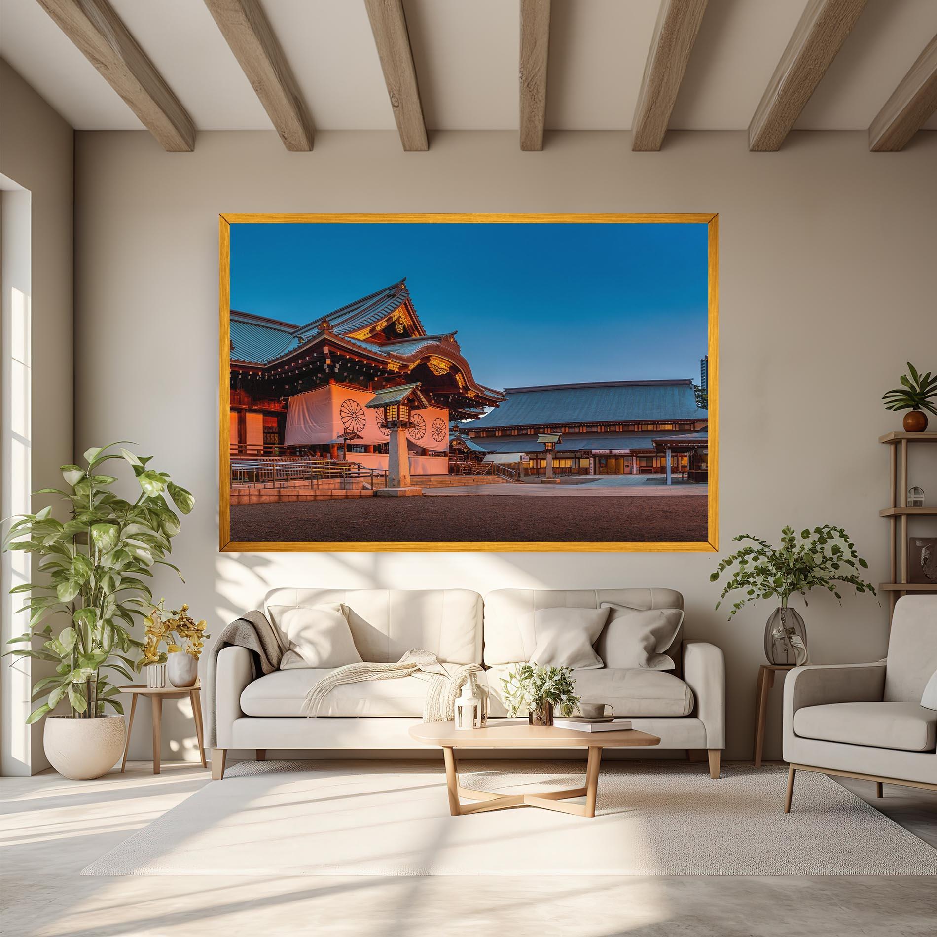 Картина на платно Yasukuni Jinja mockup 6