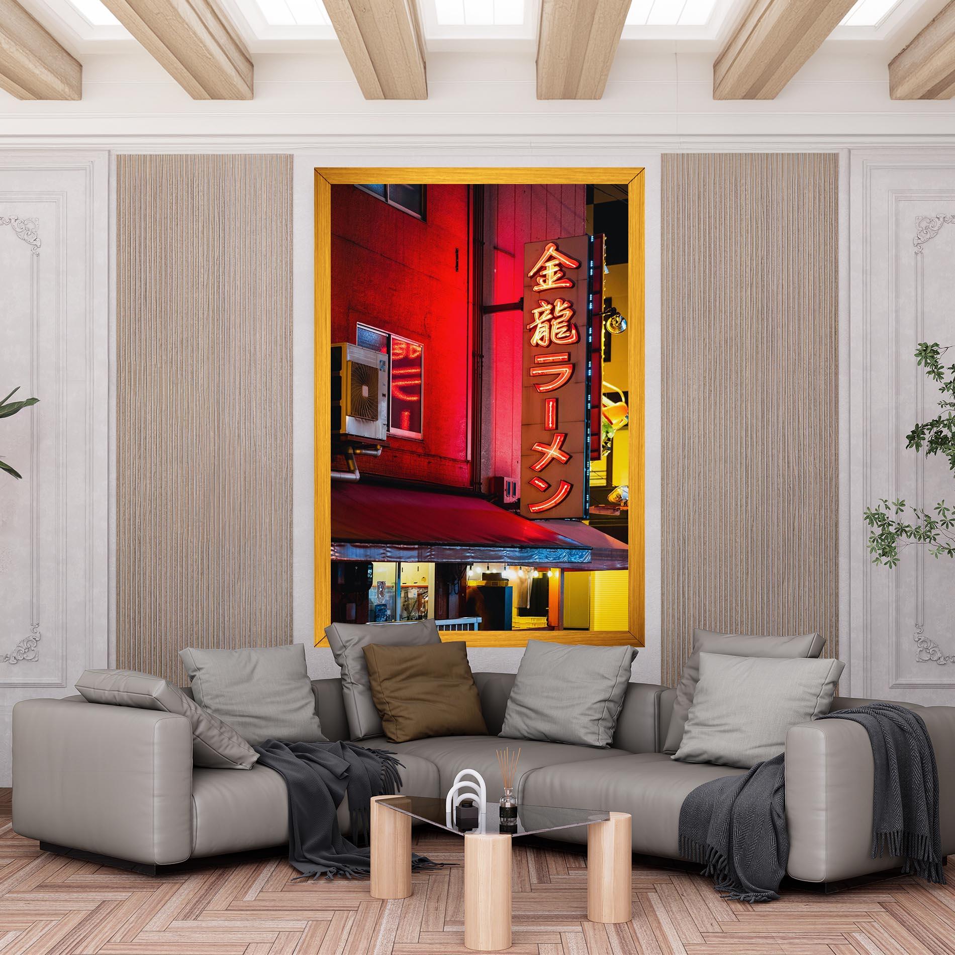 Картина на платно Ramen Restaurant mockup 6