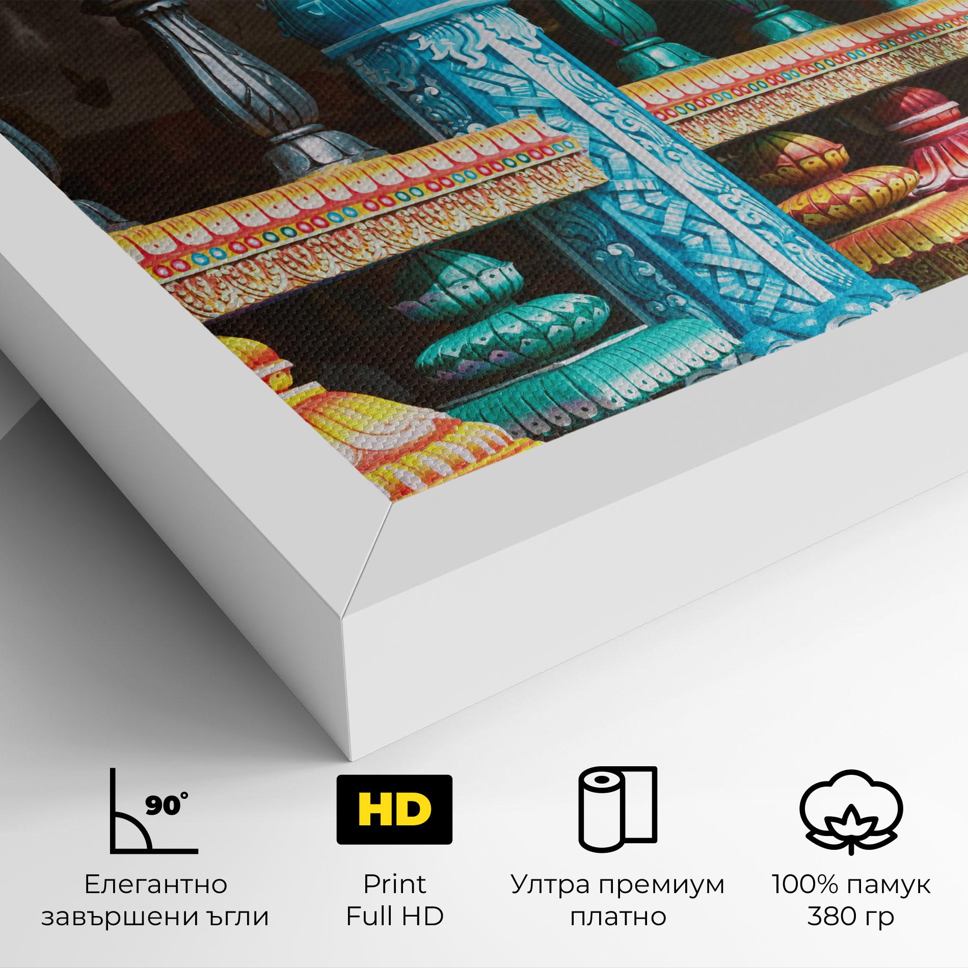 Картина на платно Batu Caves mockup 4