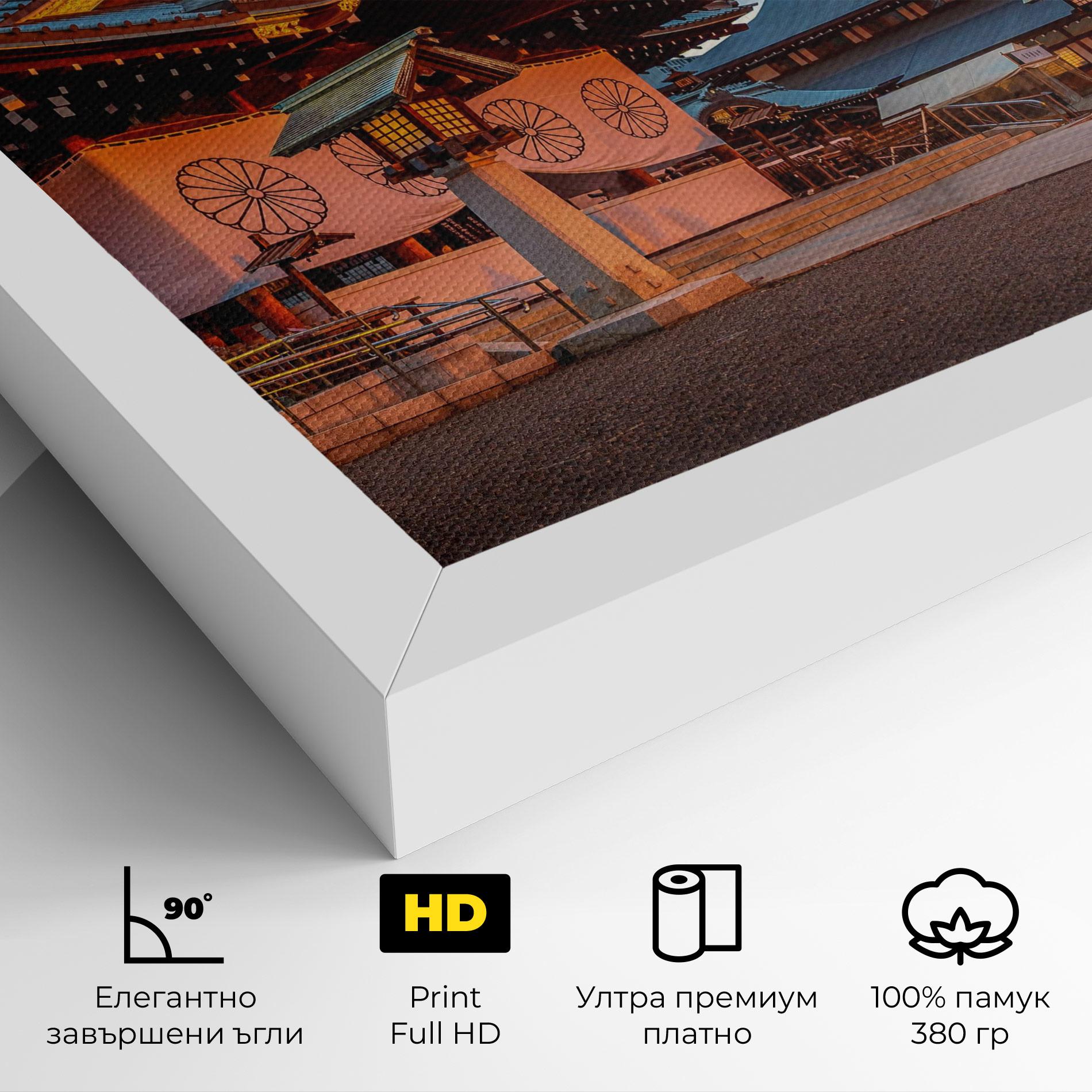 Картина на платно Yasukuni Jinja mockup 4