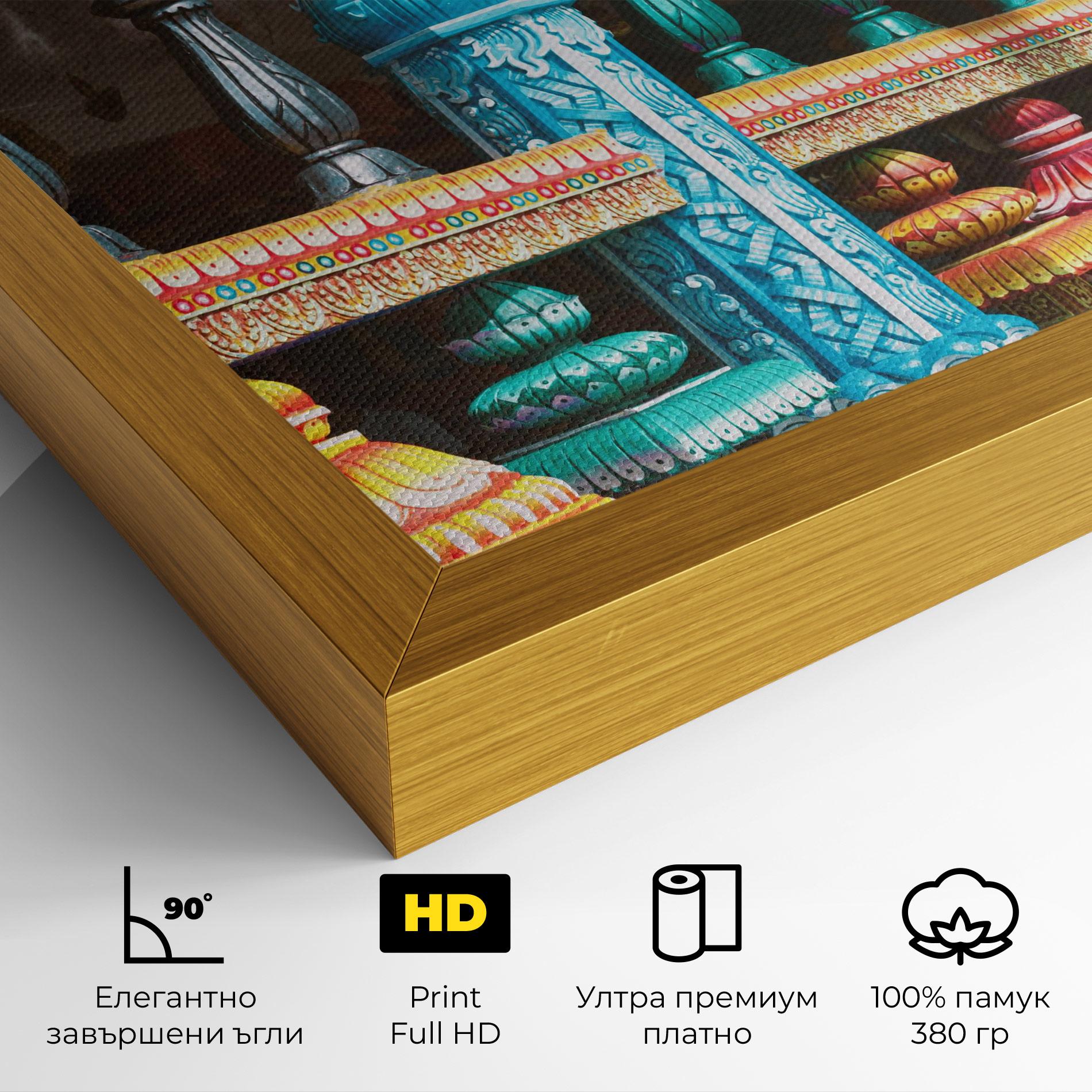 Картина на платно Batu Caves mockup 4