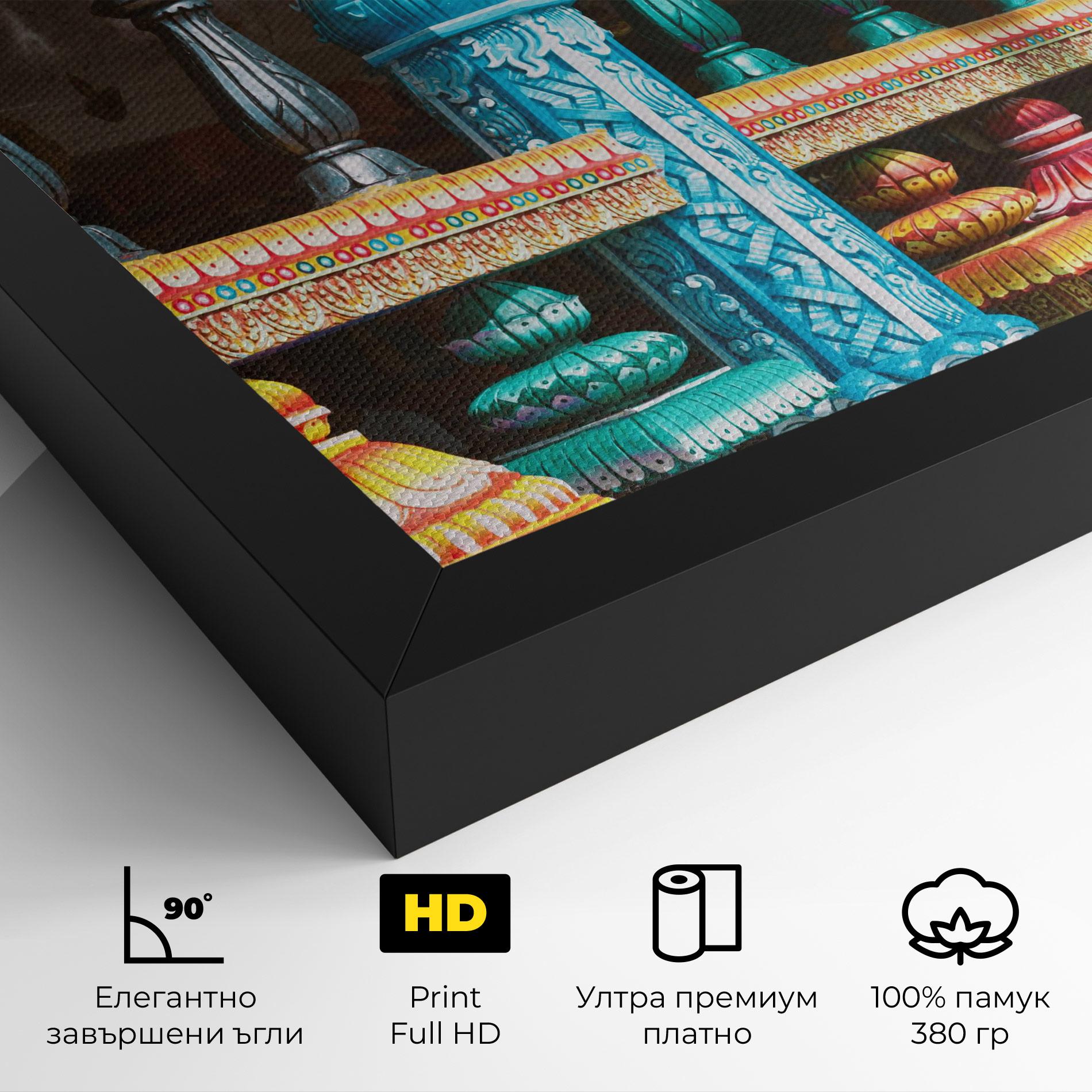 Картина на платно Batu Caves mockup 4