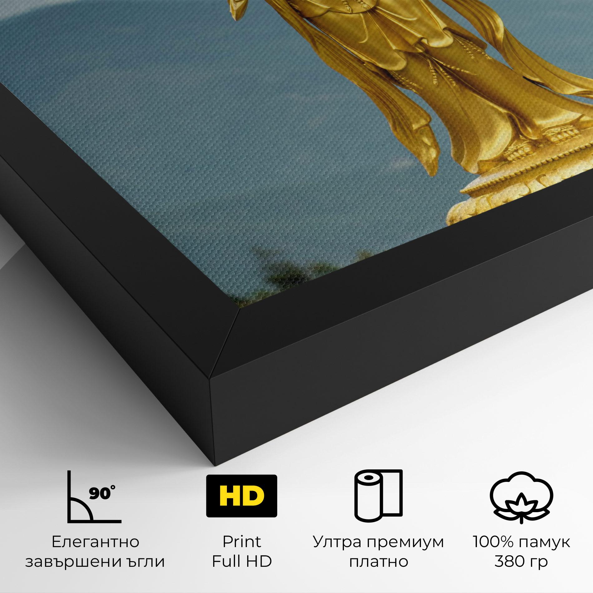 Картина на платно Golden Tara mockup 4