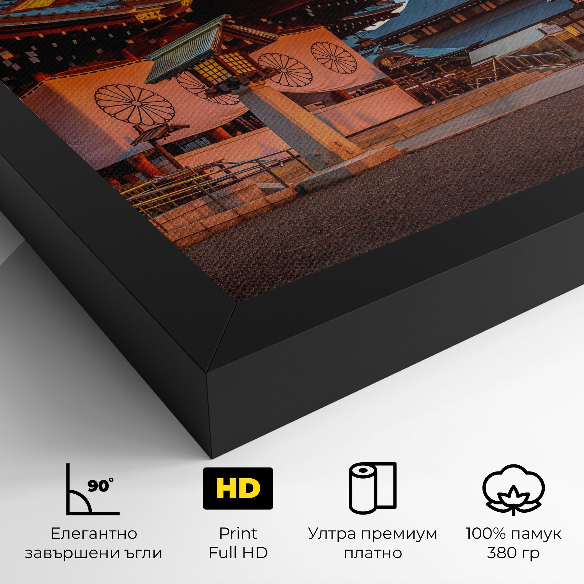 Картина на платно Yasukuni Jinja mockup 4