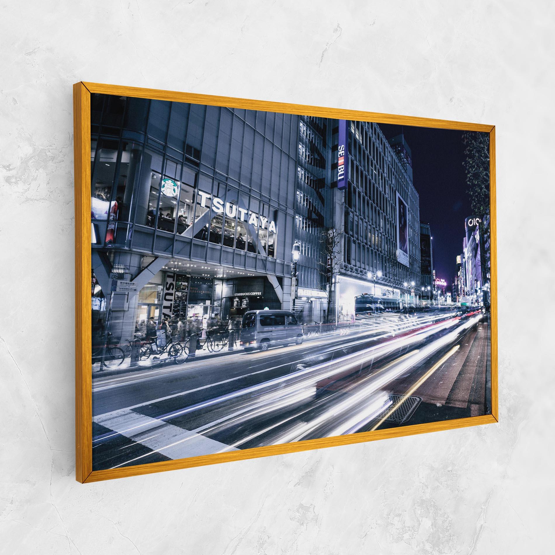 Картина на платно Road Traffic mockup 1