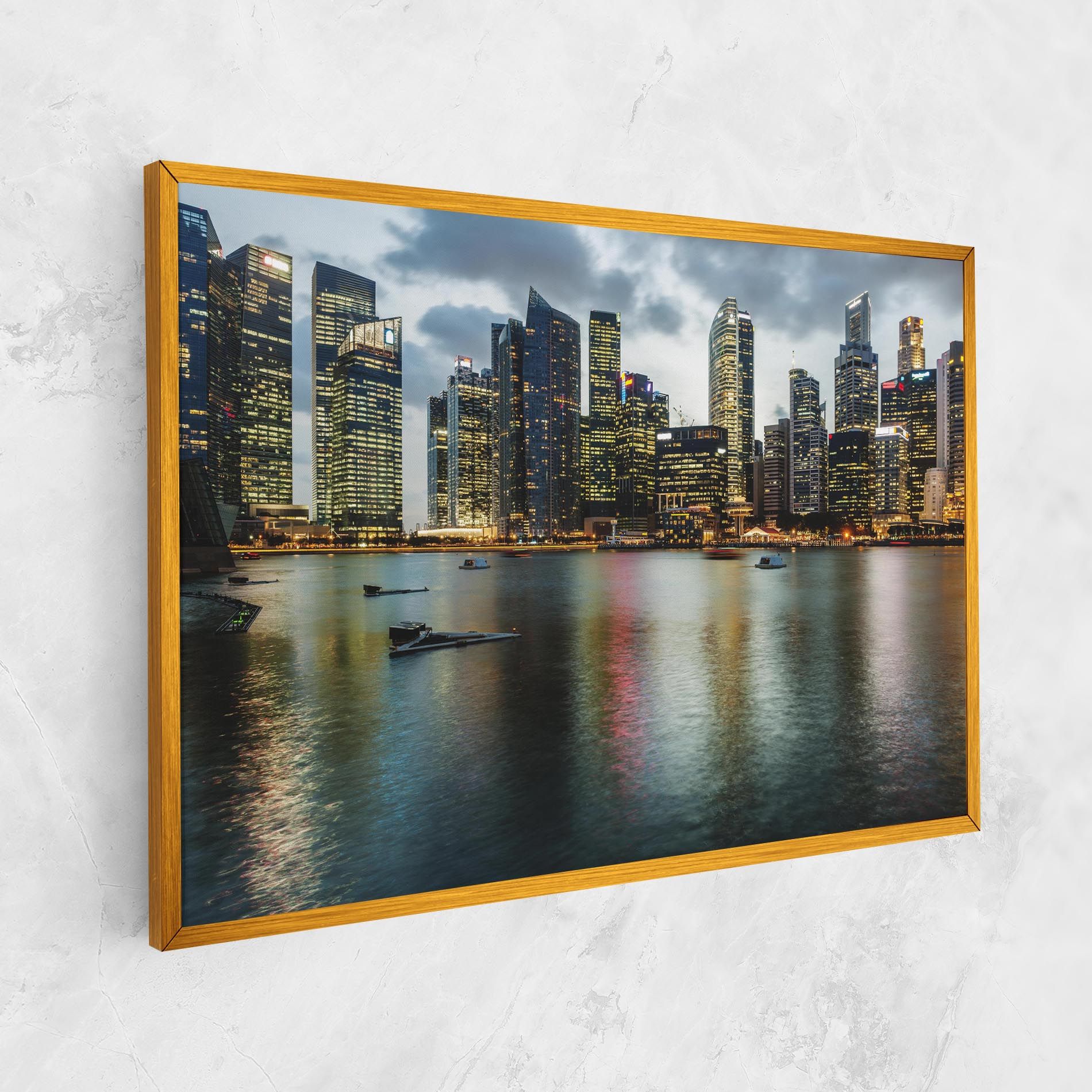 Singapore Skyline mockup 1