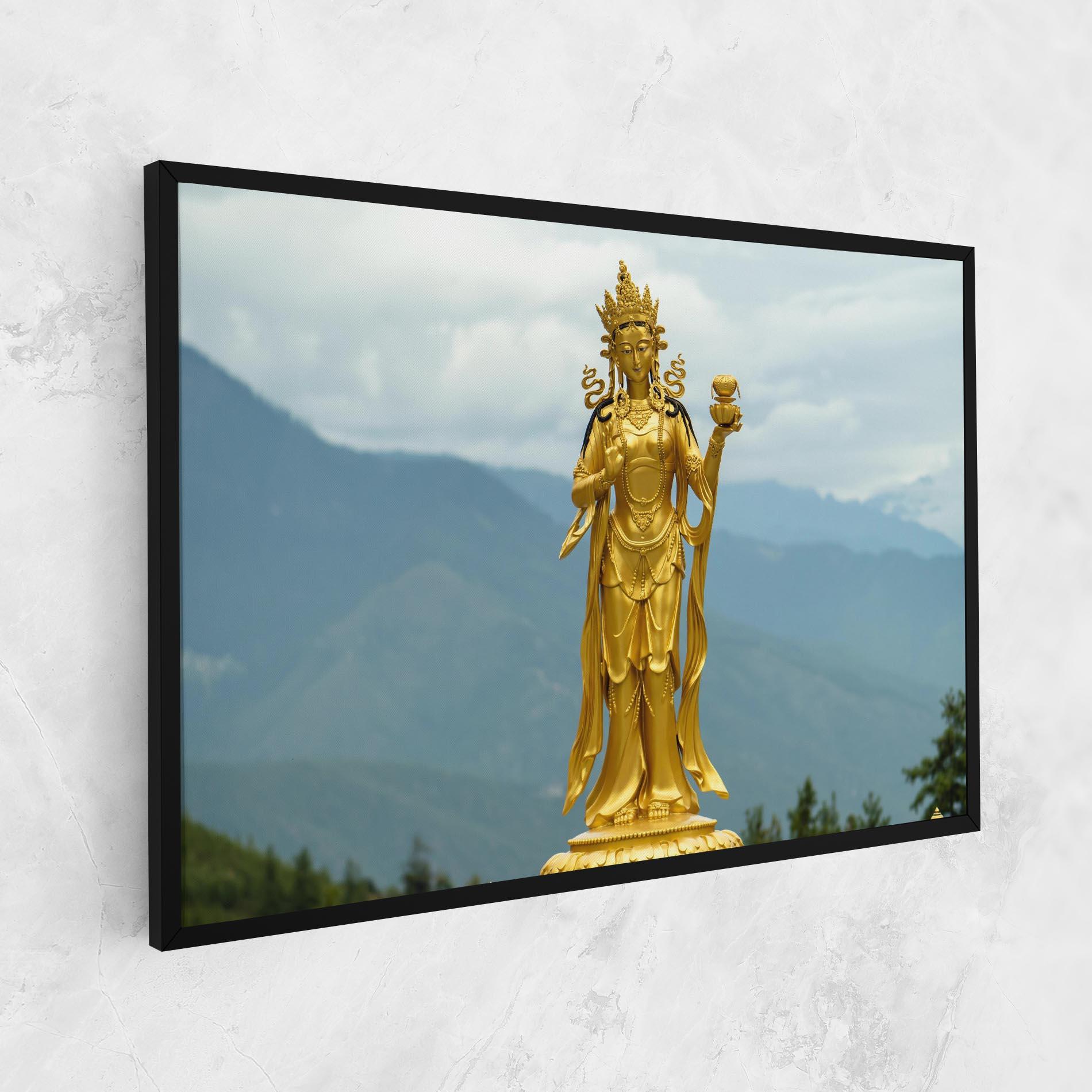 Картина на платно Golden Tara mockup 1
