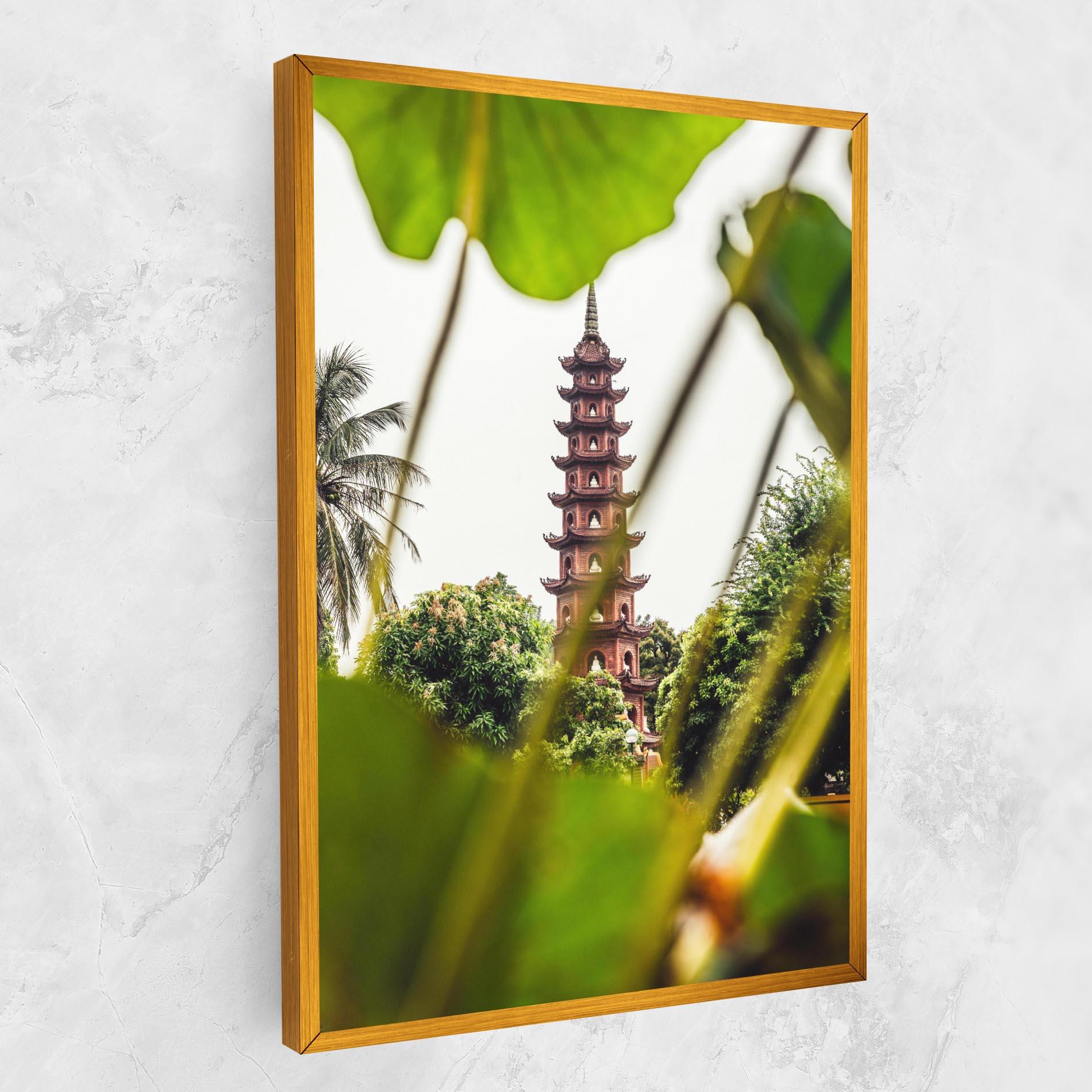 Картина на платно Tran Quoc Pagoda mockup 1