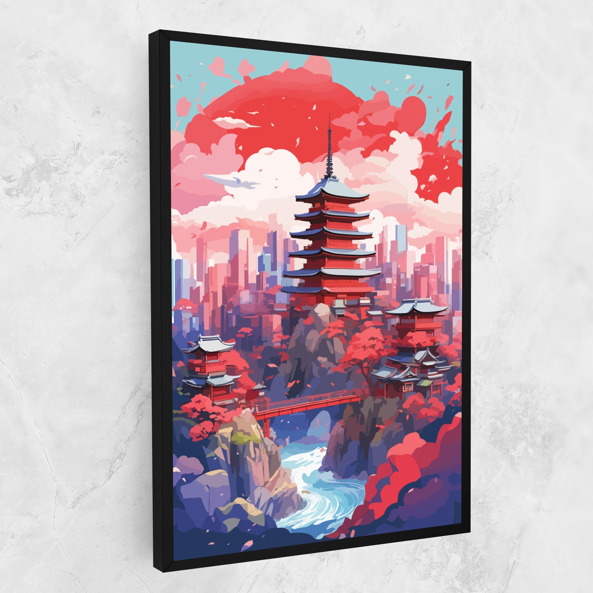 Картина на платно City Style Art mockup 1