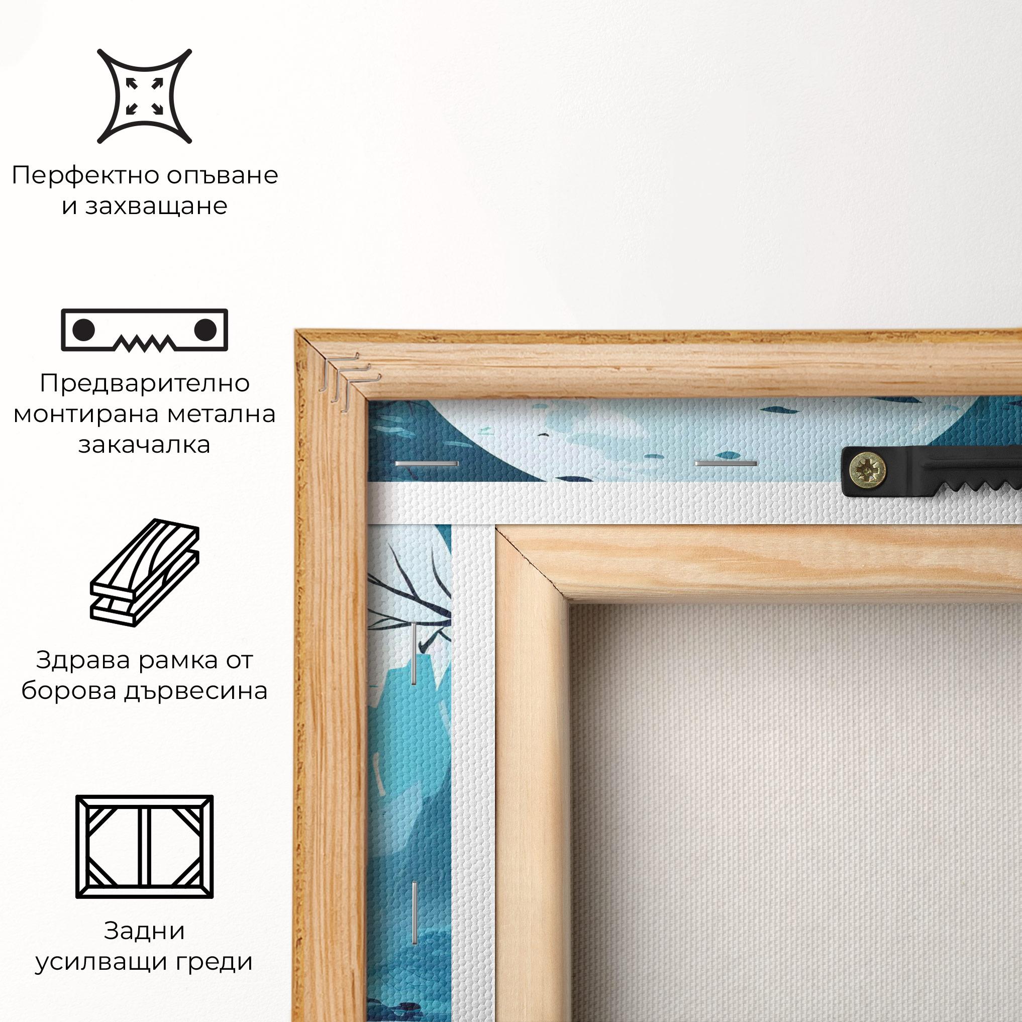 Картина на платно Chinese Cartoon mockup 5