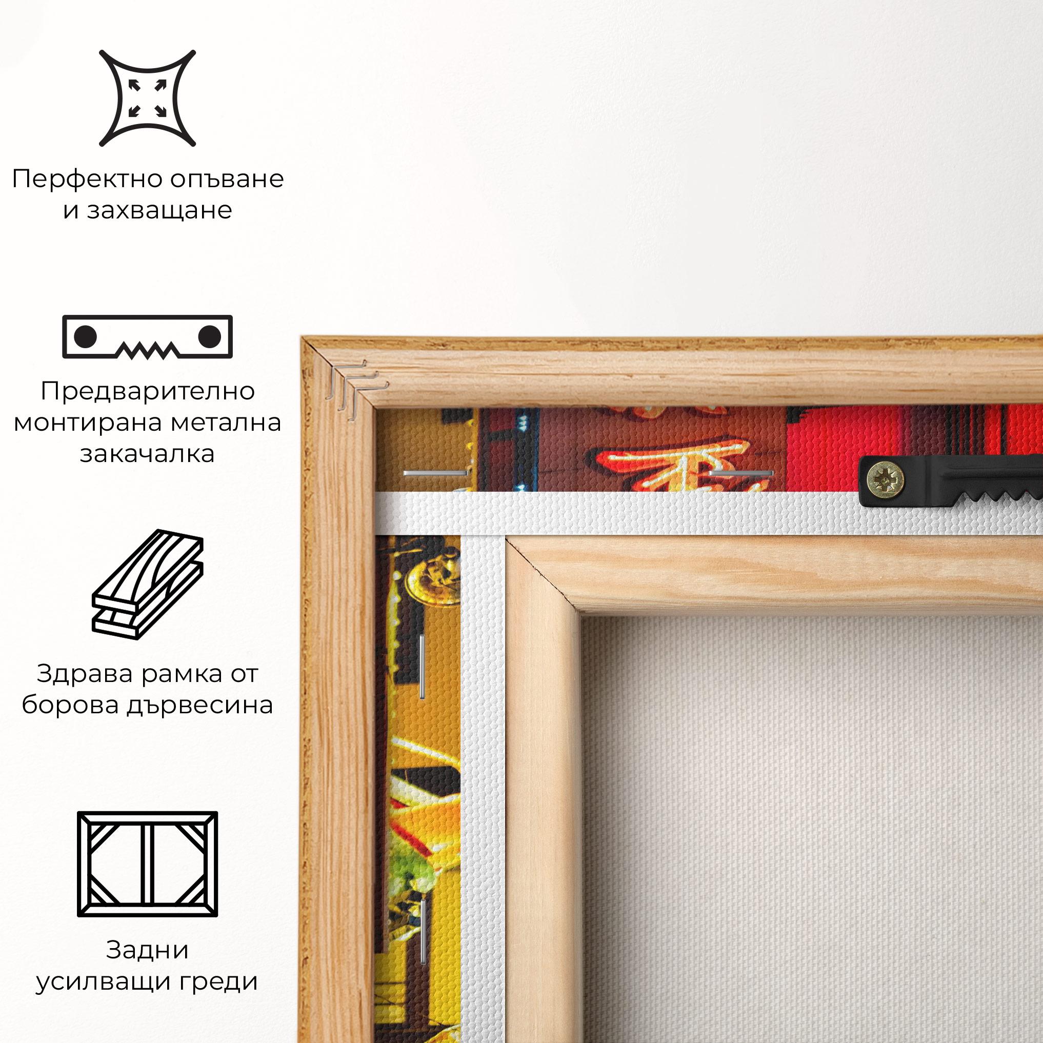 Картина на платно Ramen Restaurant mockup 5