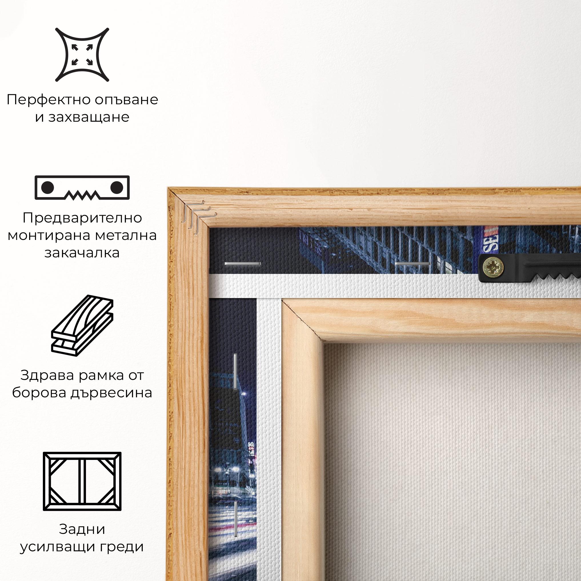 Картина на платно Road Traffic mockup 5