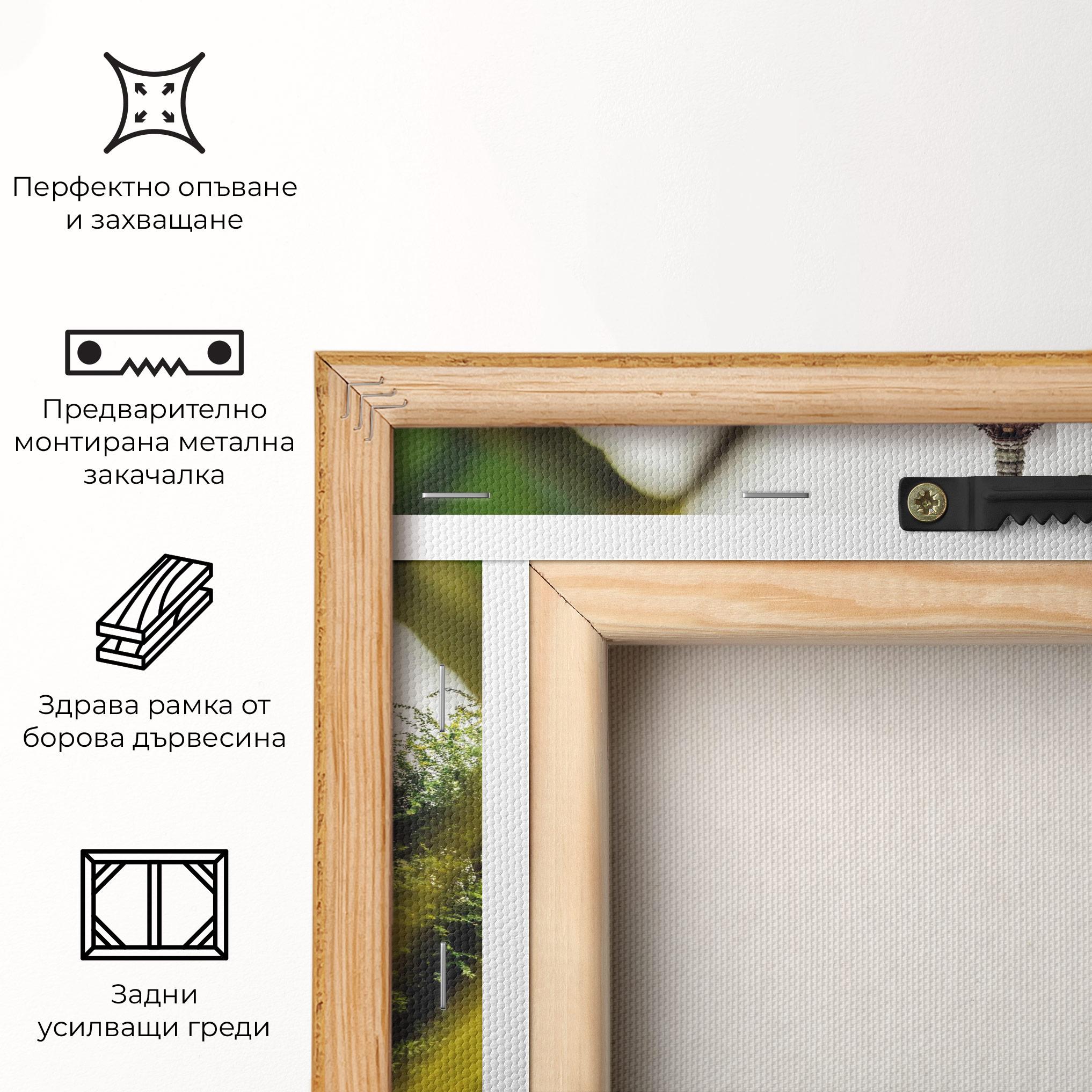 Картина на платно Tran Quoc Pagoda mockup 5