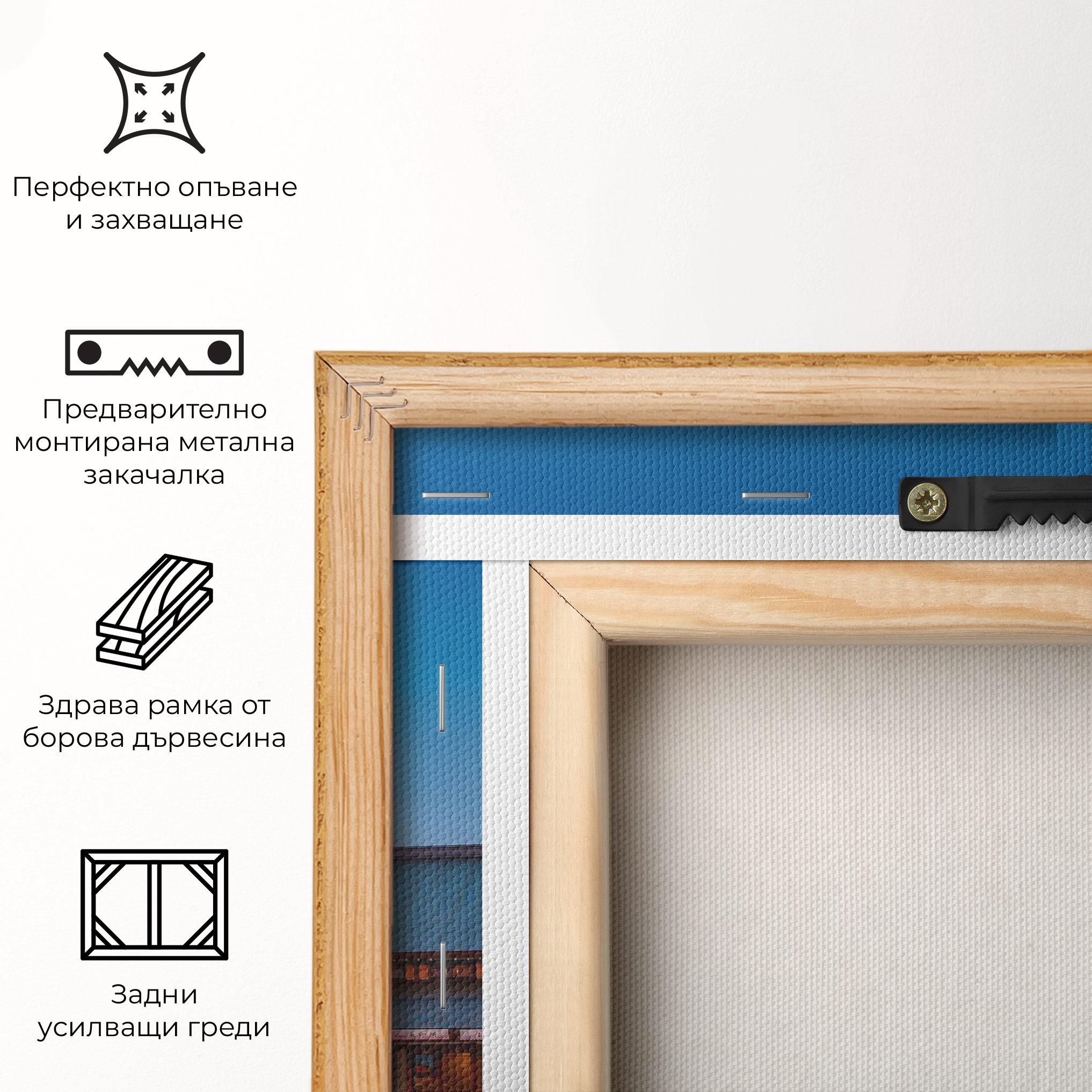 Картина на платно Yasukuni Jinja mockup 5
