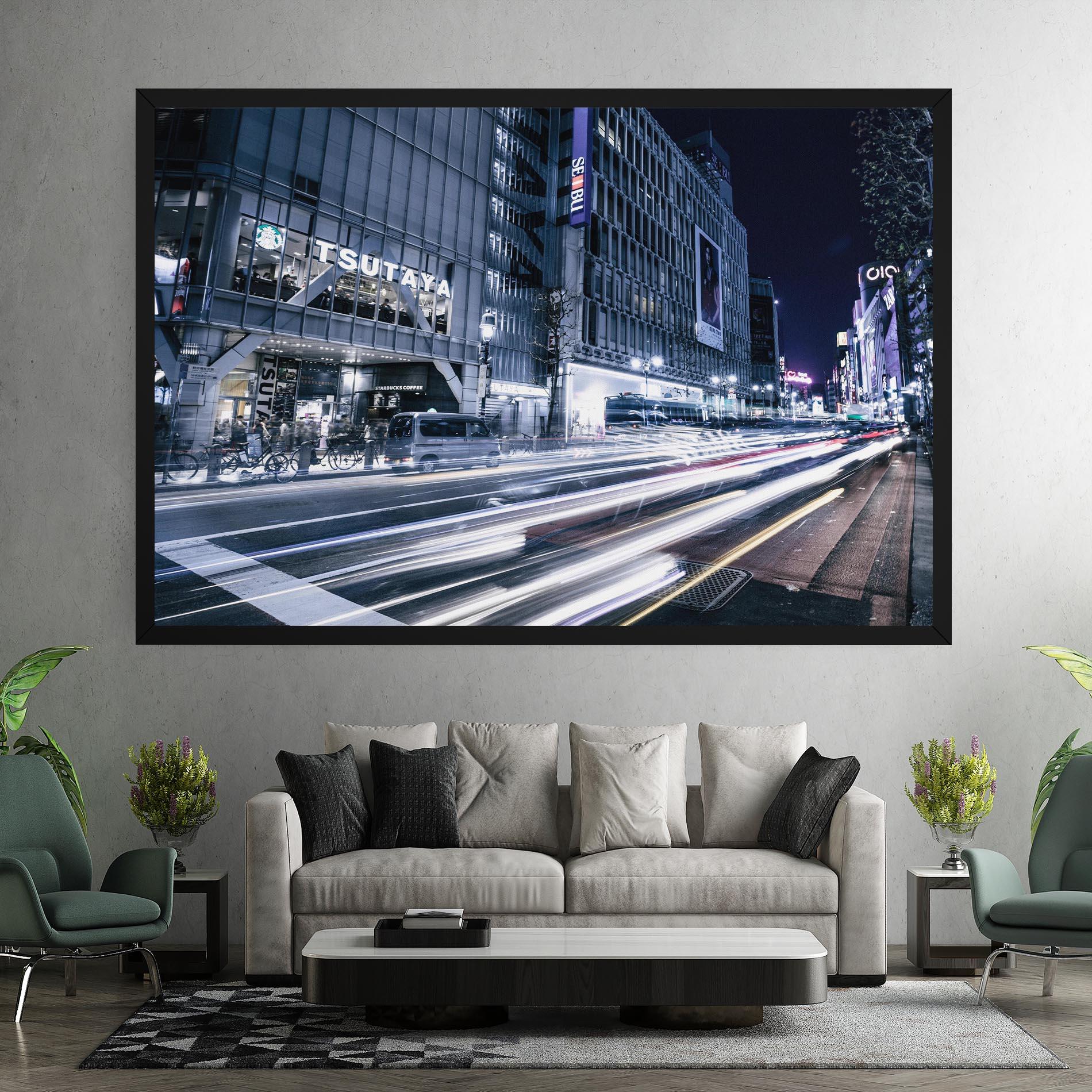 Картина на платно Road Traffic mockup 7