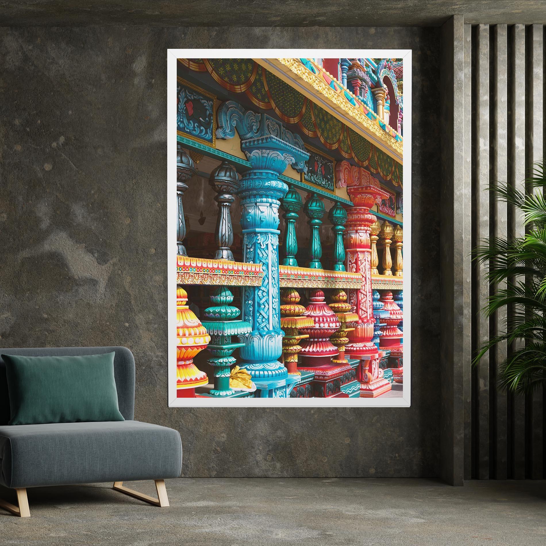 Картина на платно Batu Caves mockup 7
