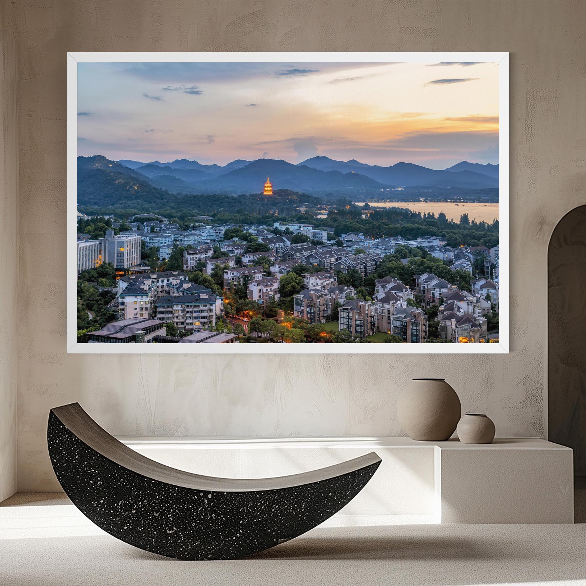 Картина на платно Hangzhou China mockup 8