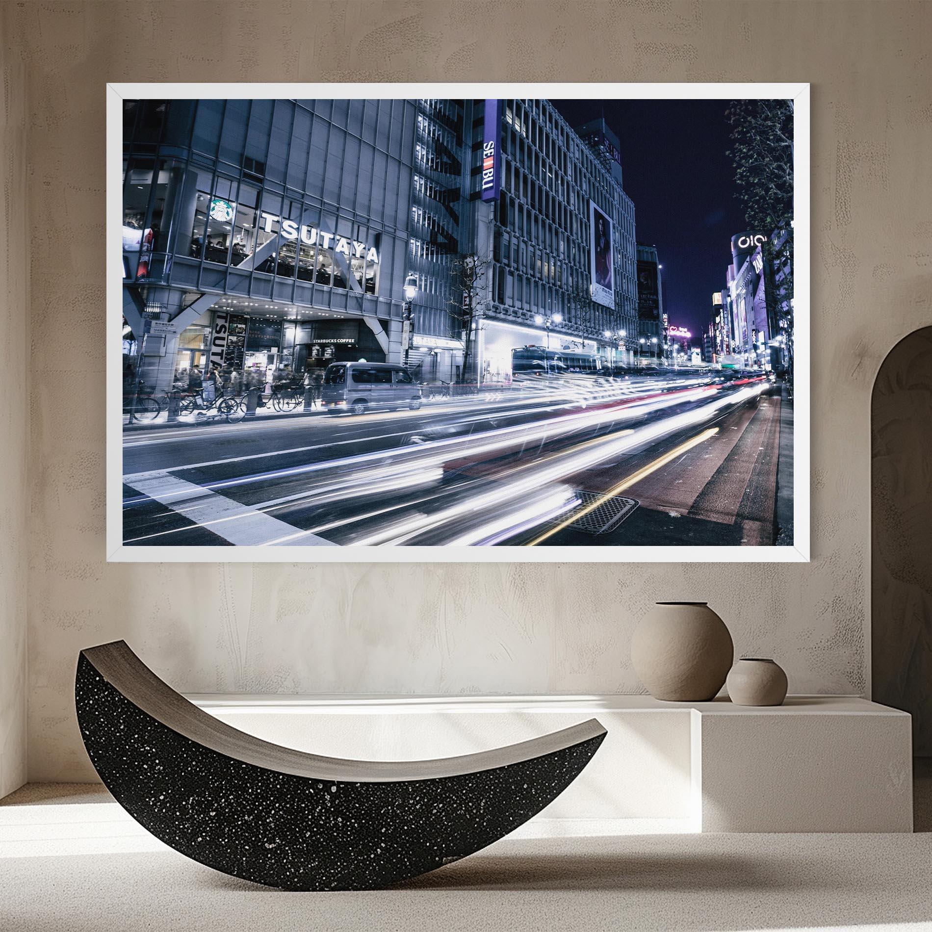 Картина на платно Road Traffic mockup 8