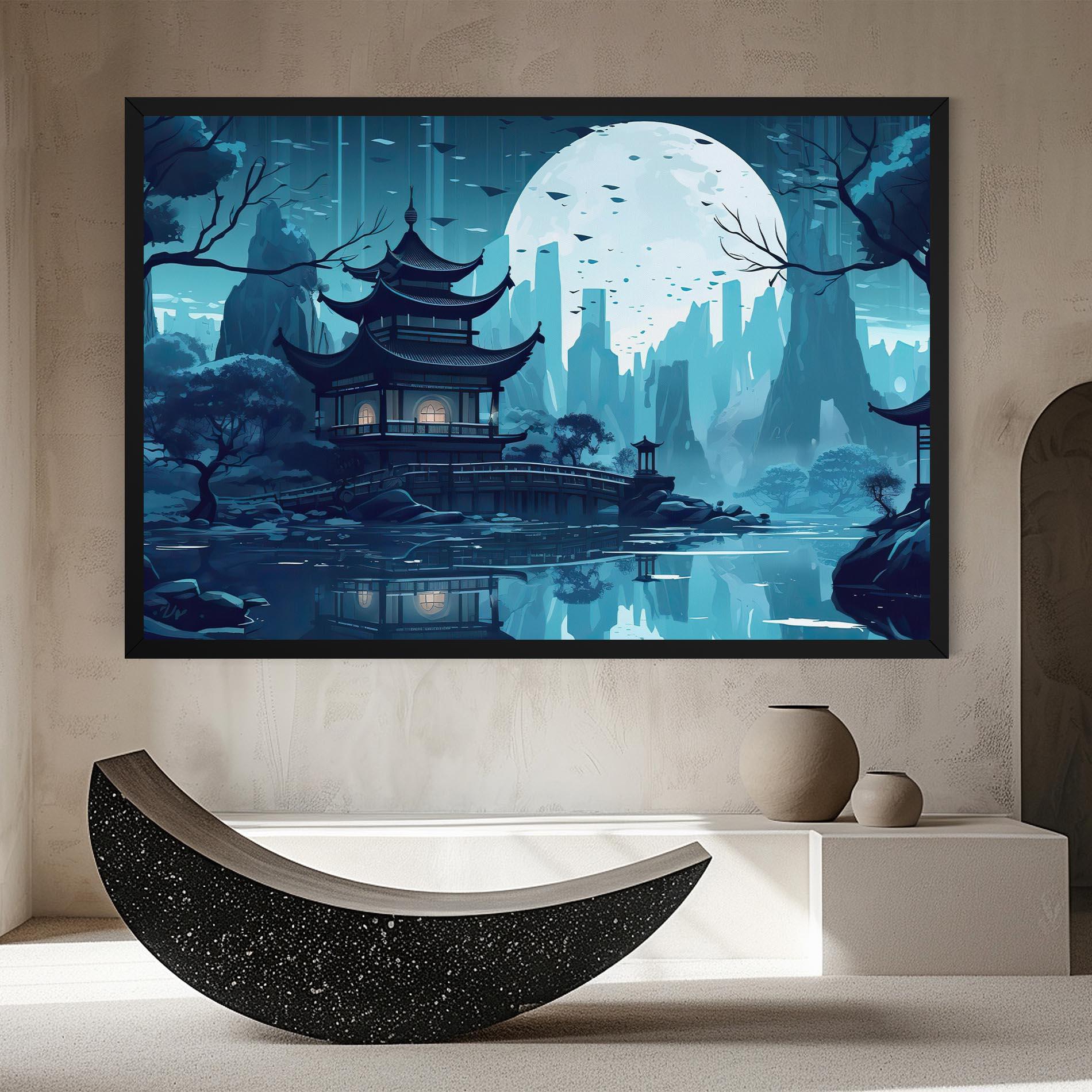 Картина на платно Chinese Cartoon mockup 8