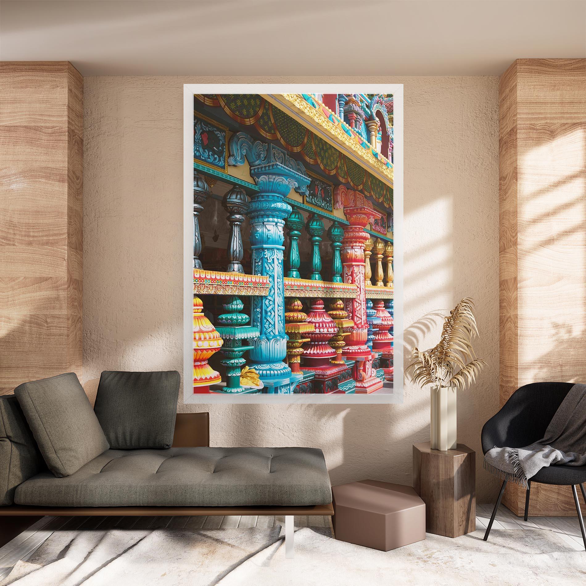 Картина на платно Batu Caves mockup 8