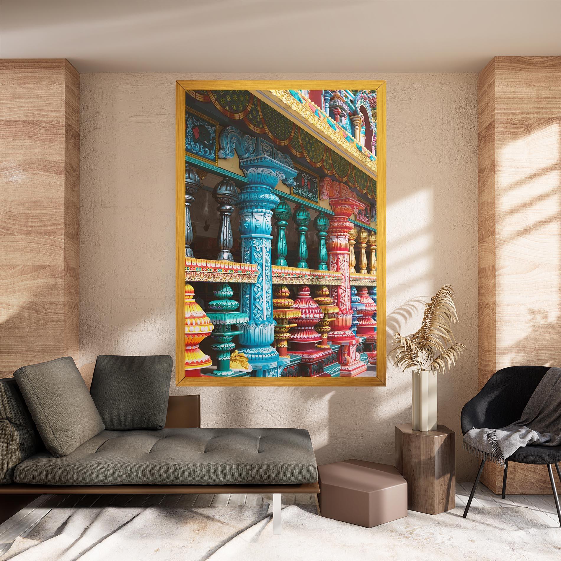 Картина на платно Batu Caves mockup 8