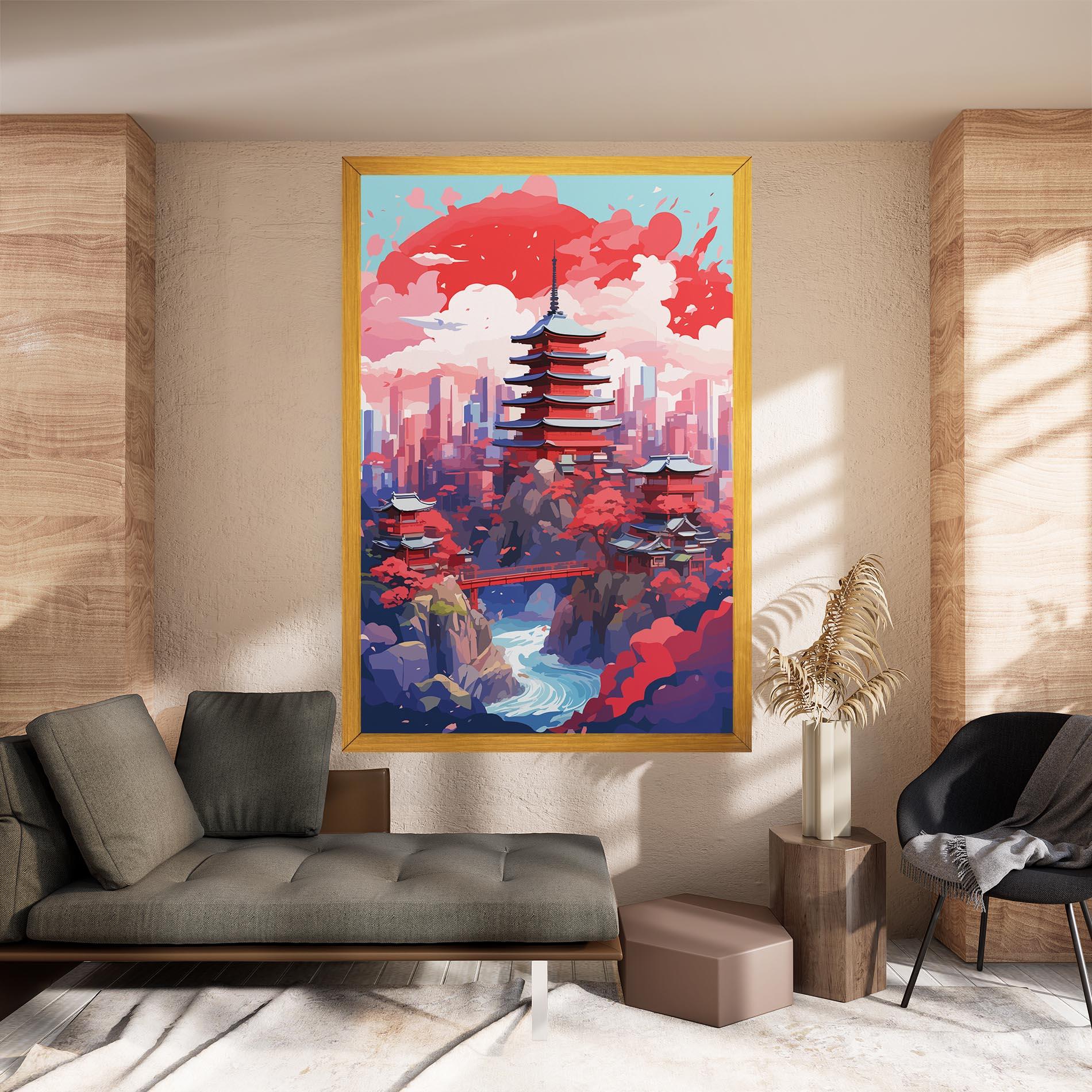 Картина на платно City Style Art mockup 8