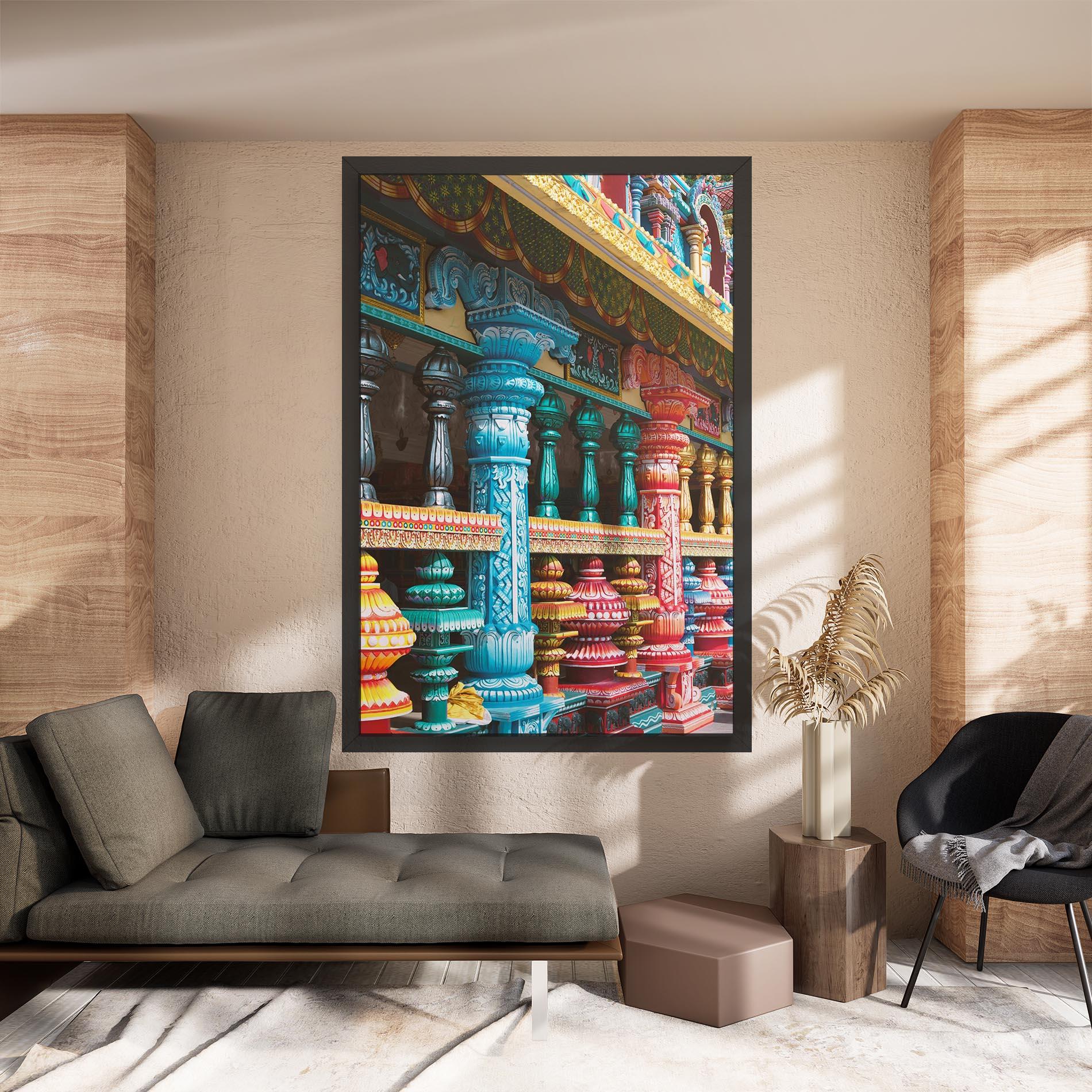 Картина на платно Batu Caves mockup 8