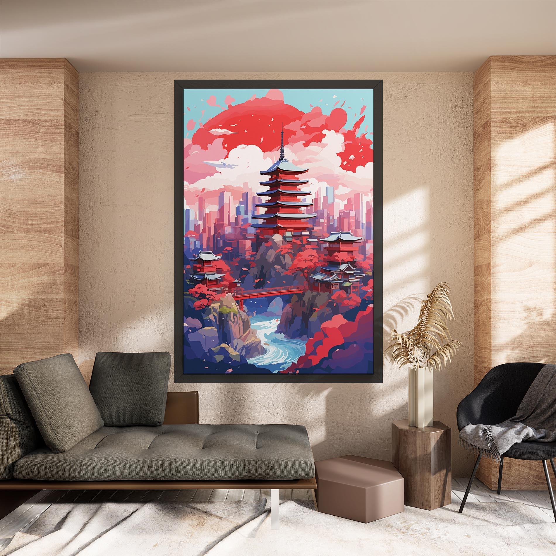 Картина на платно City Style Art mockup 8