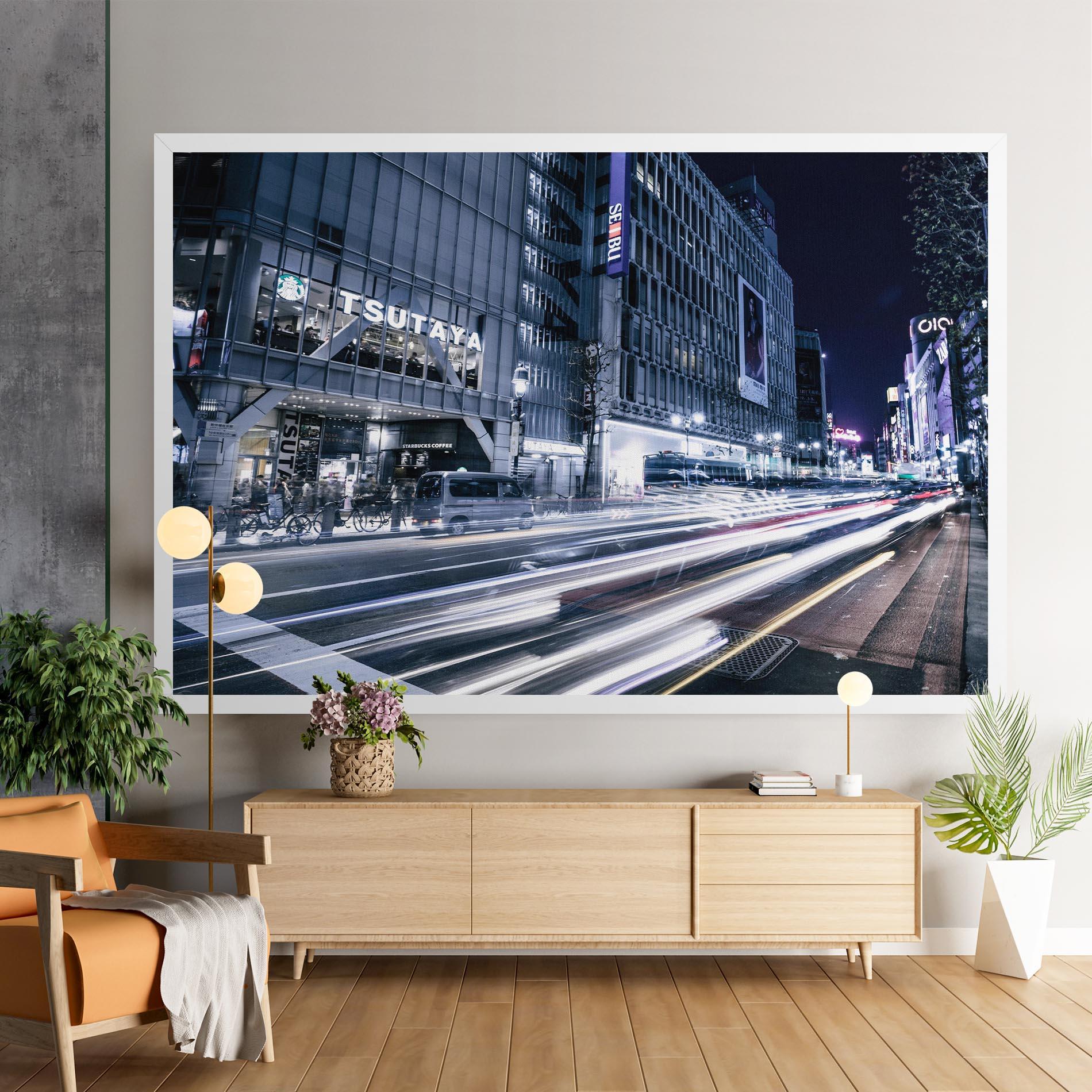 Картина на платно Road Traffic mockup 9