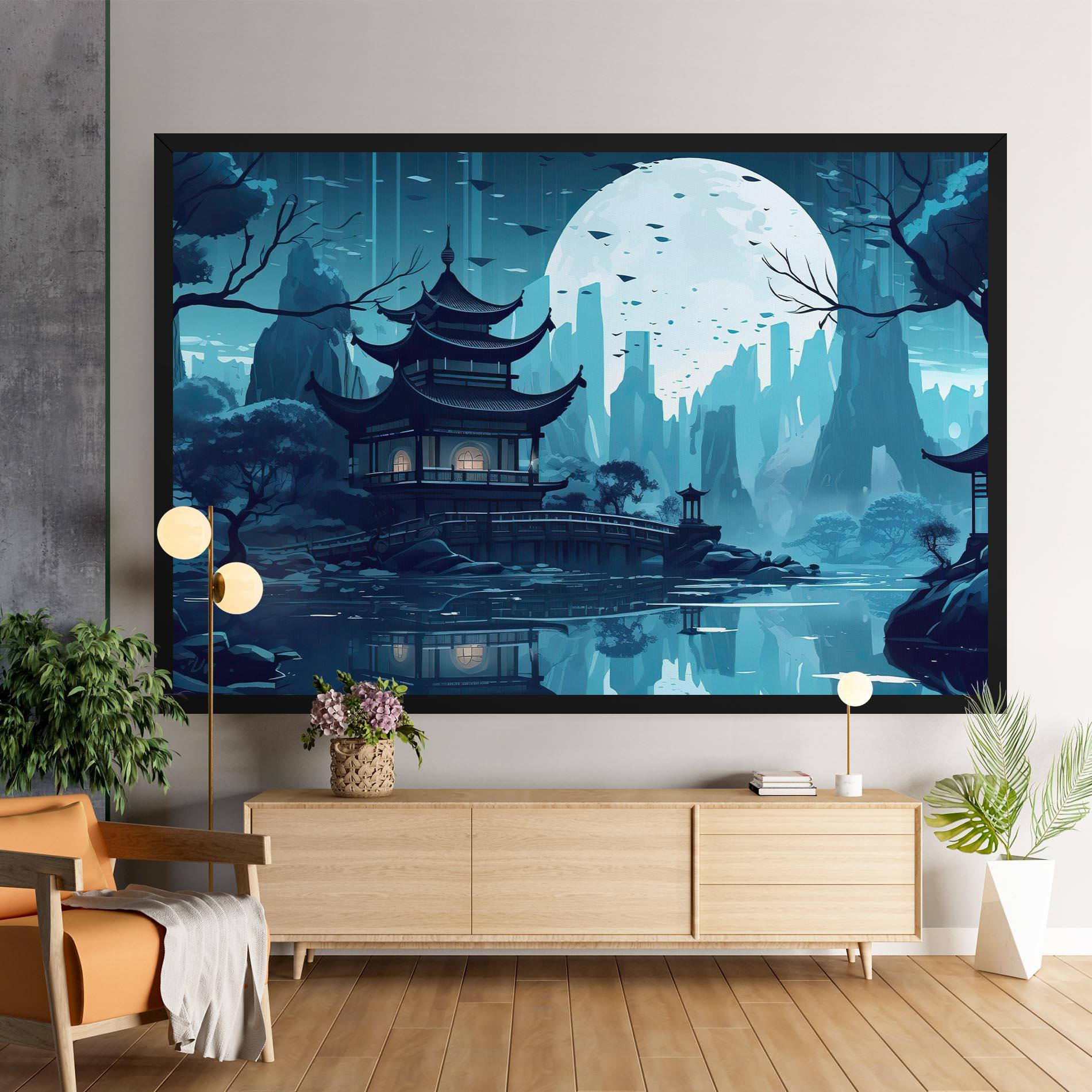 Картина на платно Chinese Cartoon mockup 9