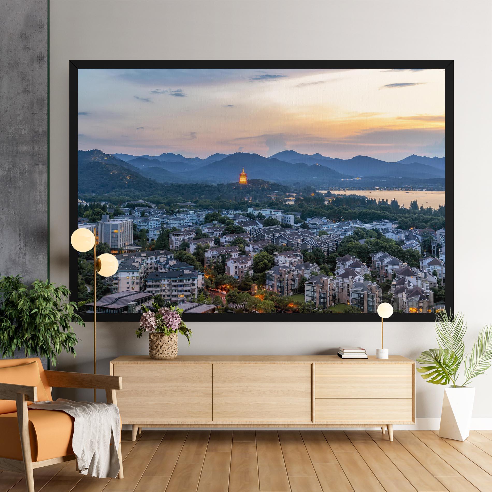 Картина на платно Hangzhou China mockup 9
